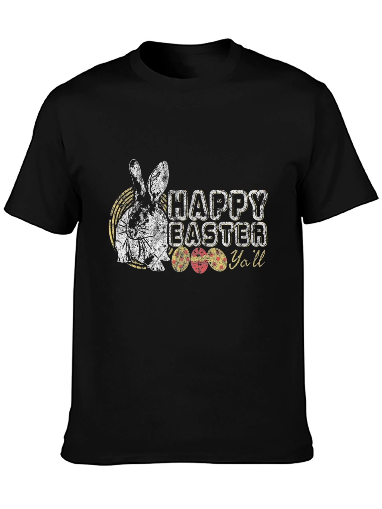 Happy Easter Yall T-Shirt with Bunny