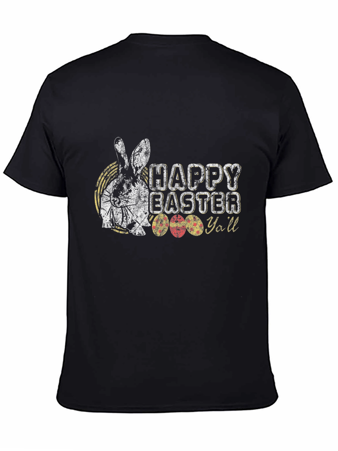 Happy Easter Yall T-Shirt with Bunny