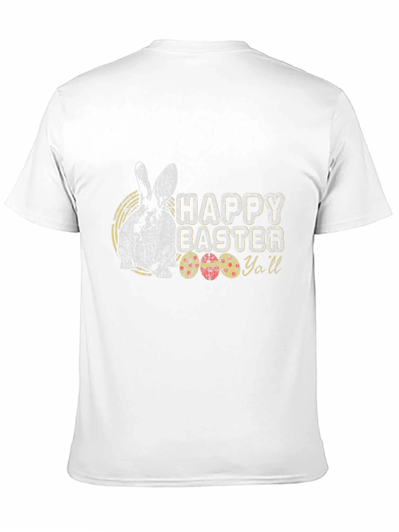 Happy Easter Yall T-Shirt with Bunny