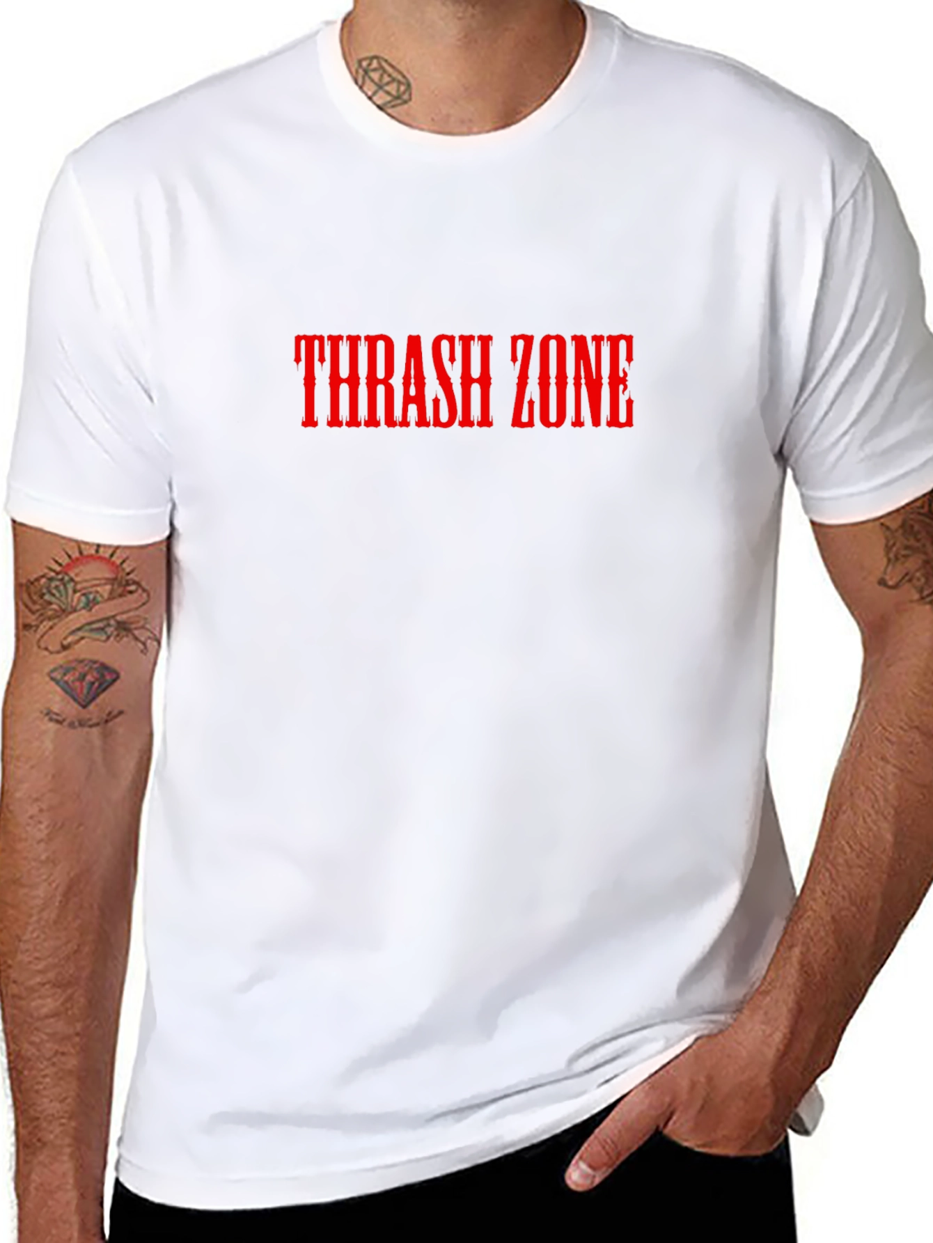Thrash Zone Black T-Shirt