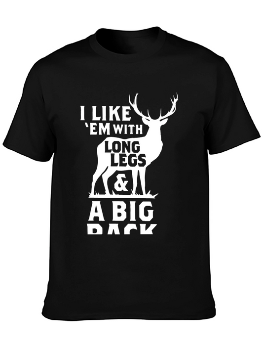 I Like Em With Long Legs & a Big Rack T-Shirt