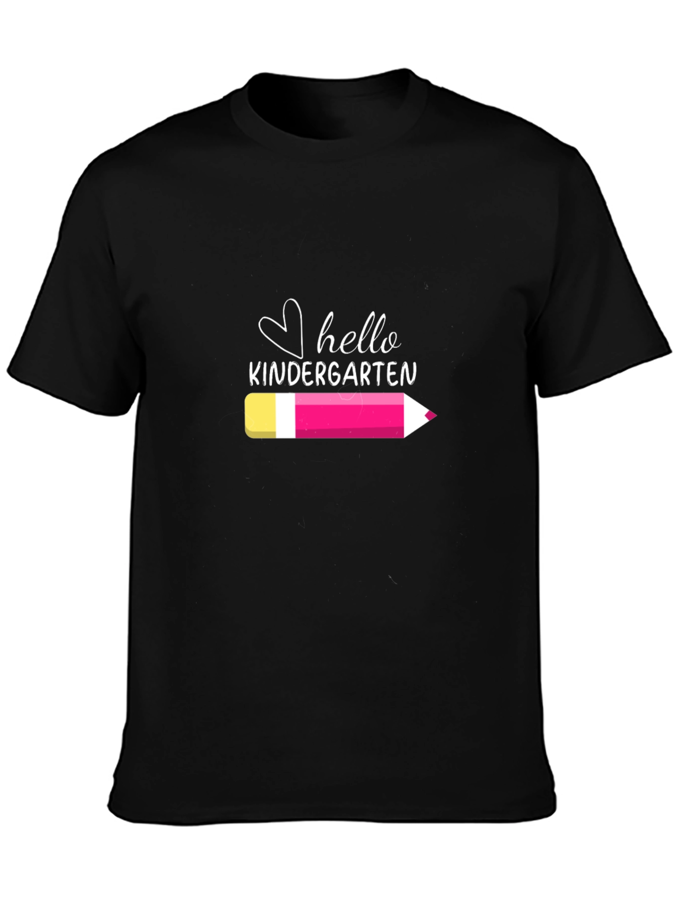 Hello Kindergarten T-Shirt Back to School Pencil Tee