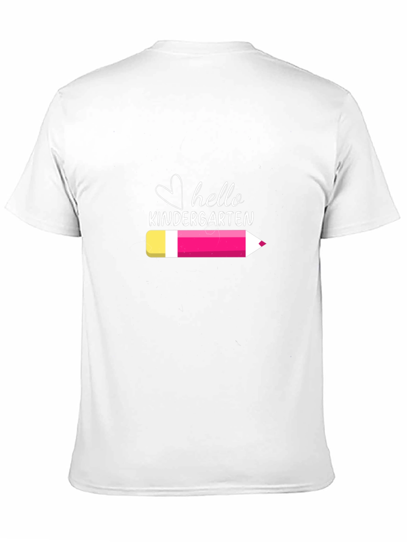 Hello Kindergarten T-Shirt Back to School Pencil Tee