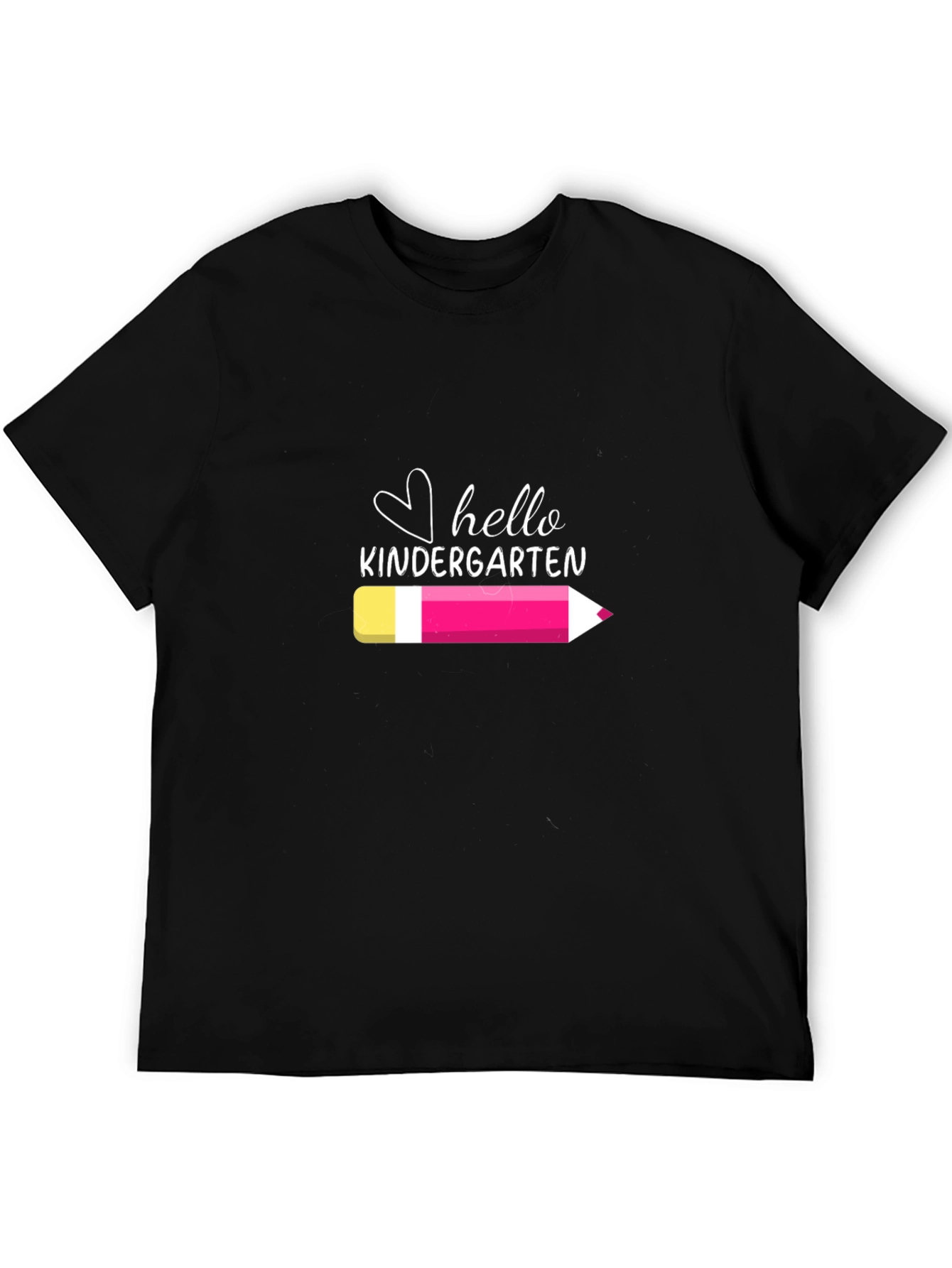 Hello Kindergarten T-Shirt Back to School Pencil Tee