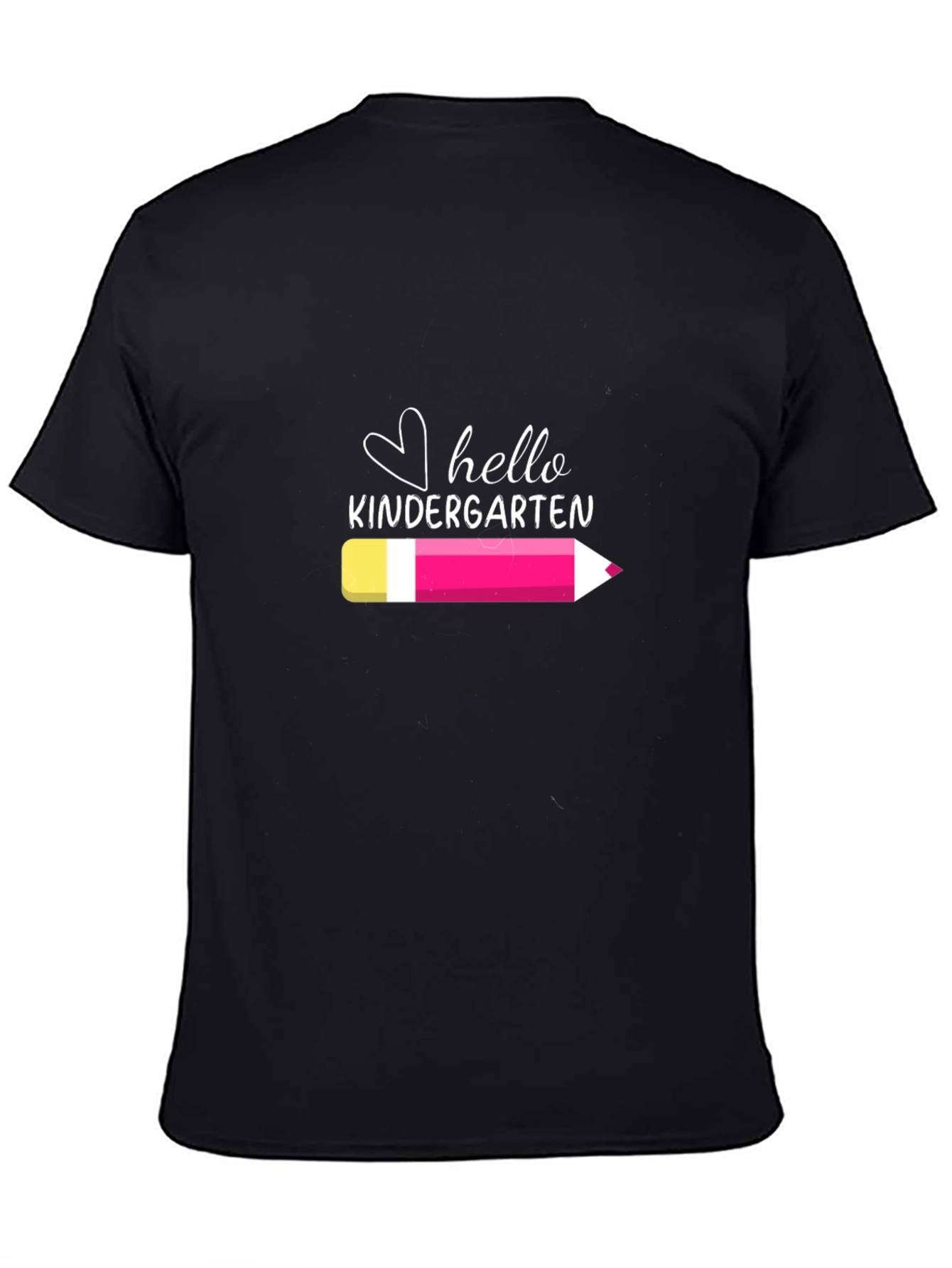 Hello Kindergarten T-Shirt Back to School Pencil Tee