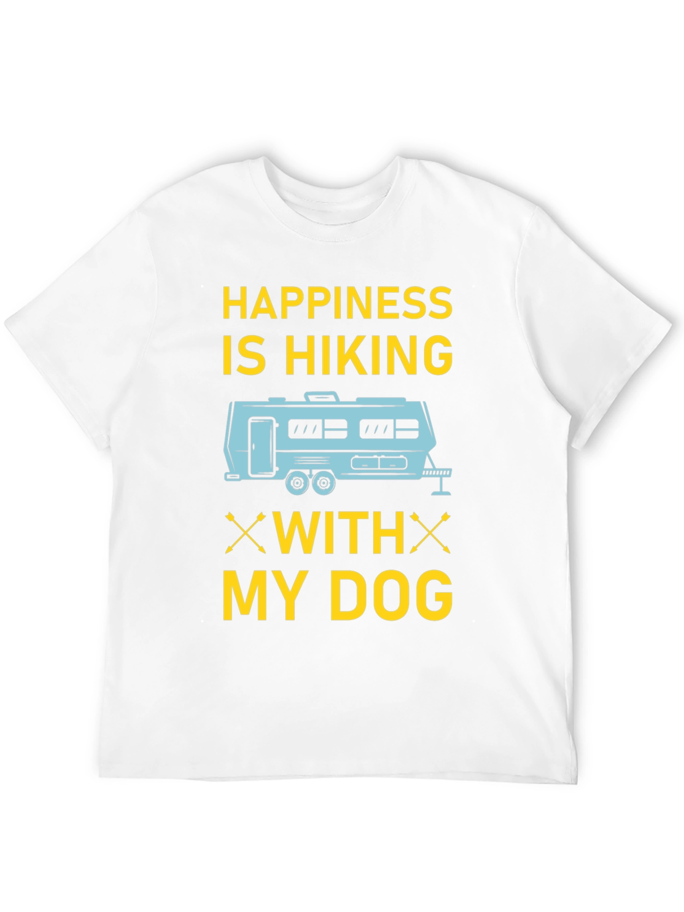 Happiness is Hiking With My Dog T-Shirt