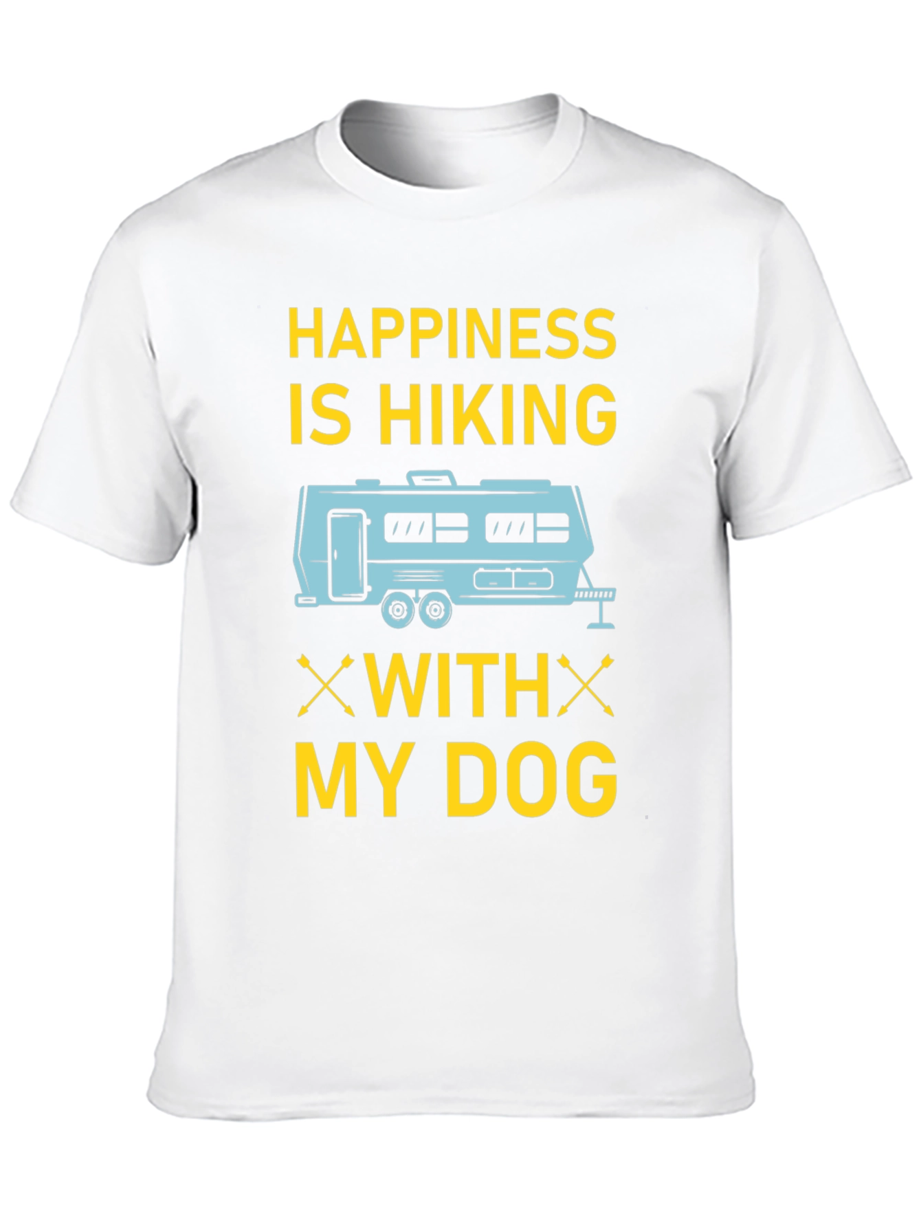 Happiness is Hiking With My Dog T-Shirt