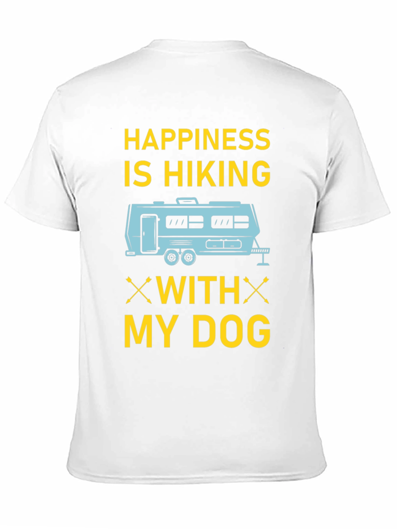 Happiness is Hiking With My Dog T-Shirt