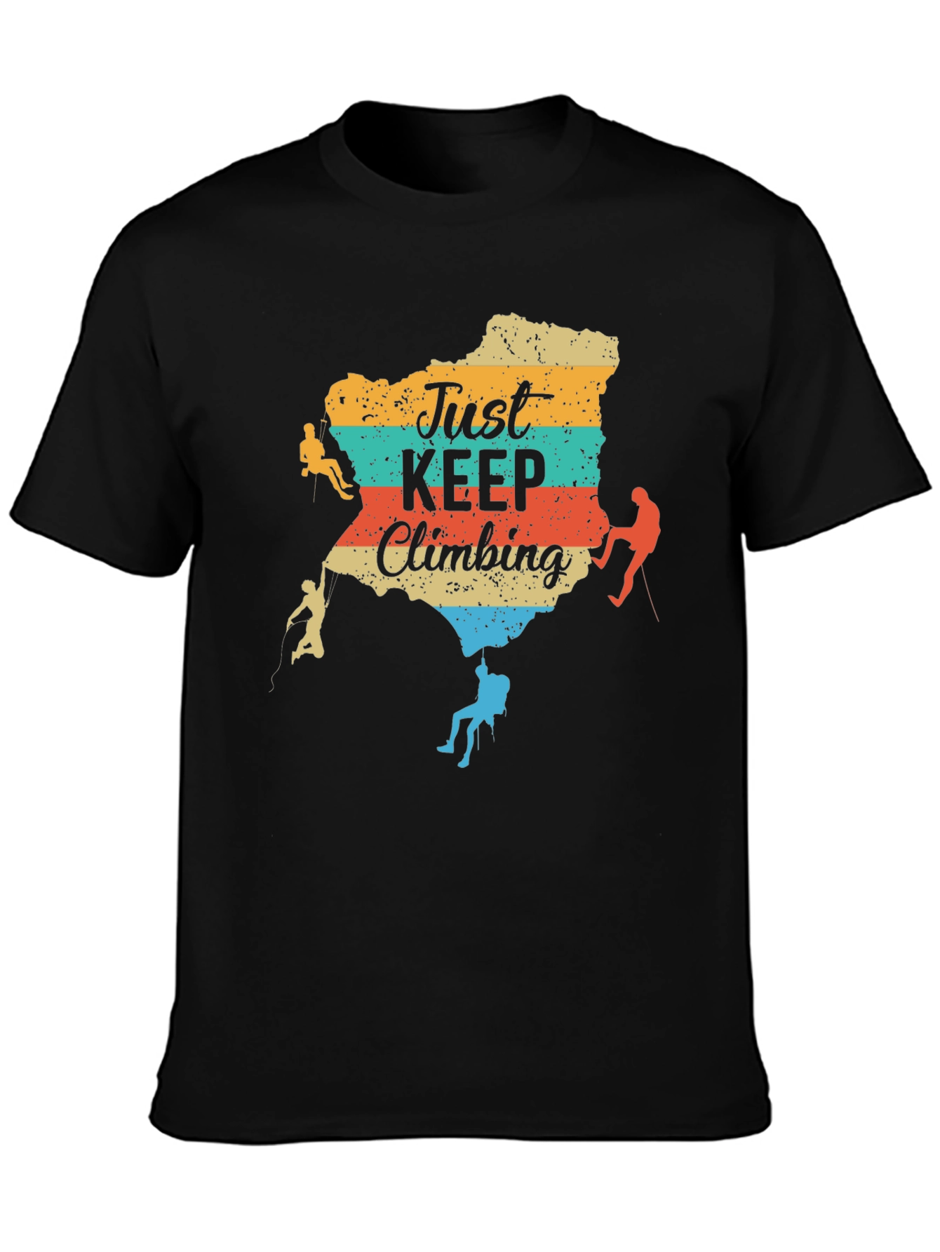 Just Keep Climbing T-Shirt - Adventure Tee