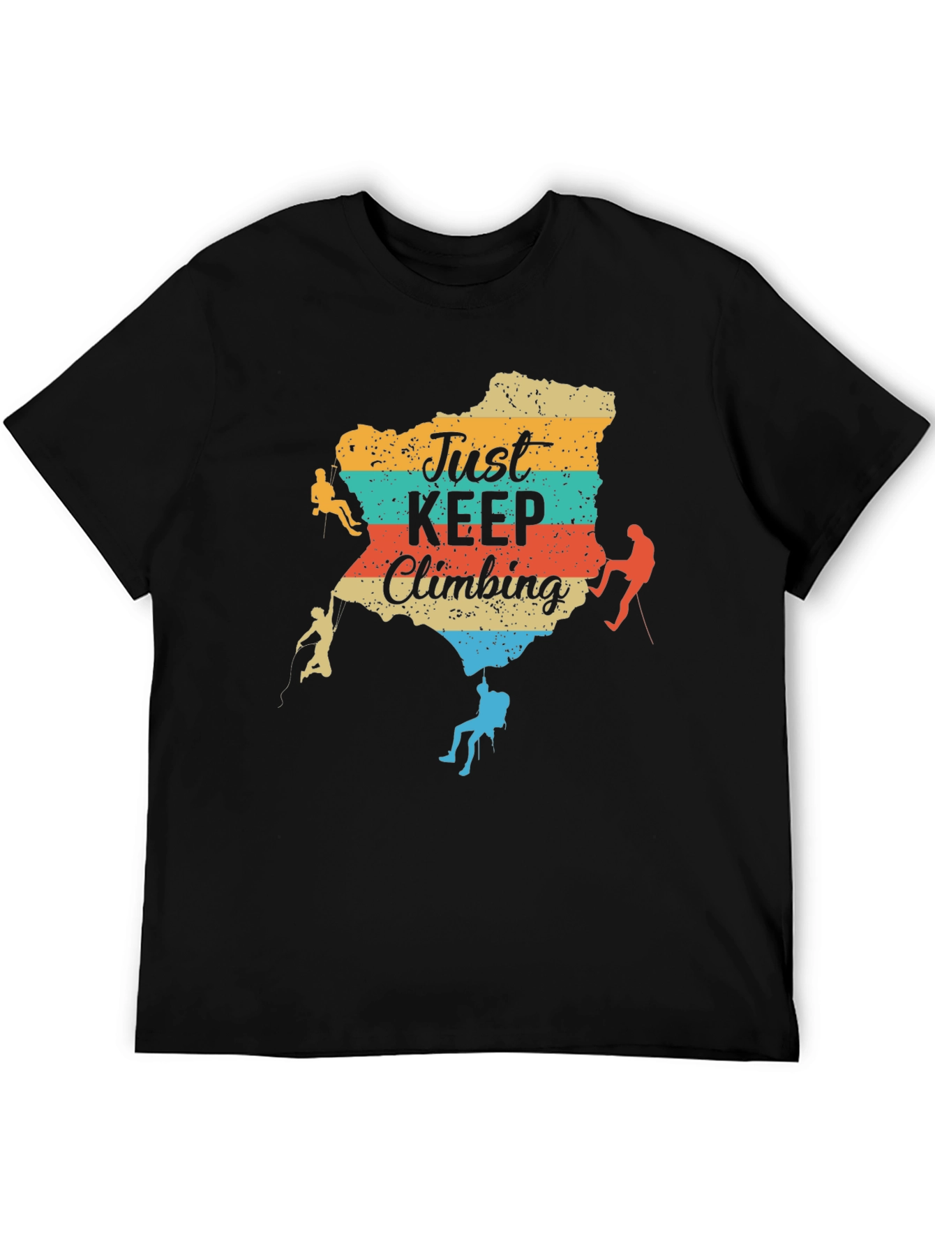 Just Keep Climbing T-Shirt - Adventure Tee