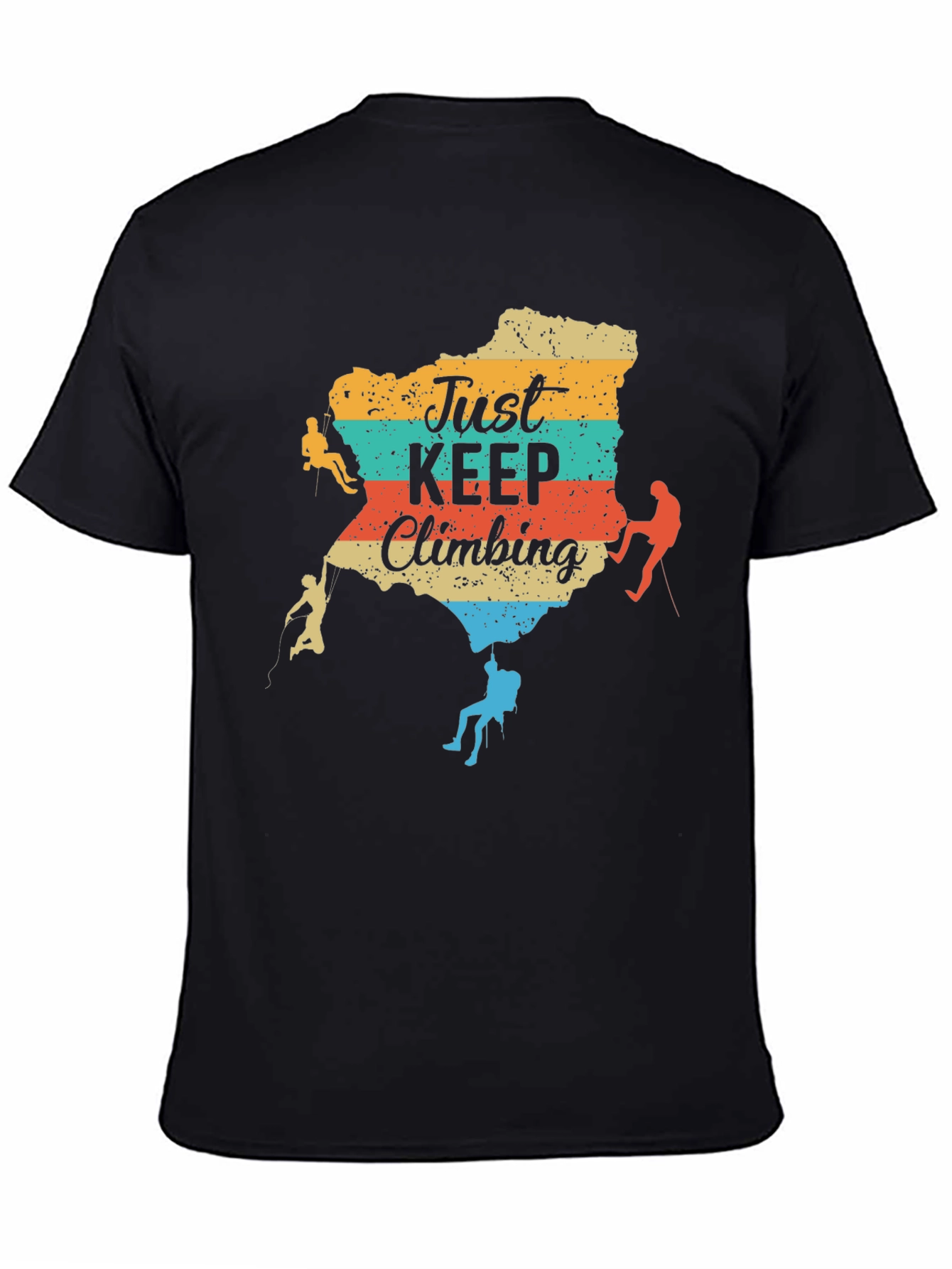 Just Keep Climbing T-Shirt - Adventure Tee