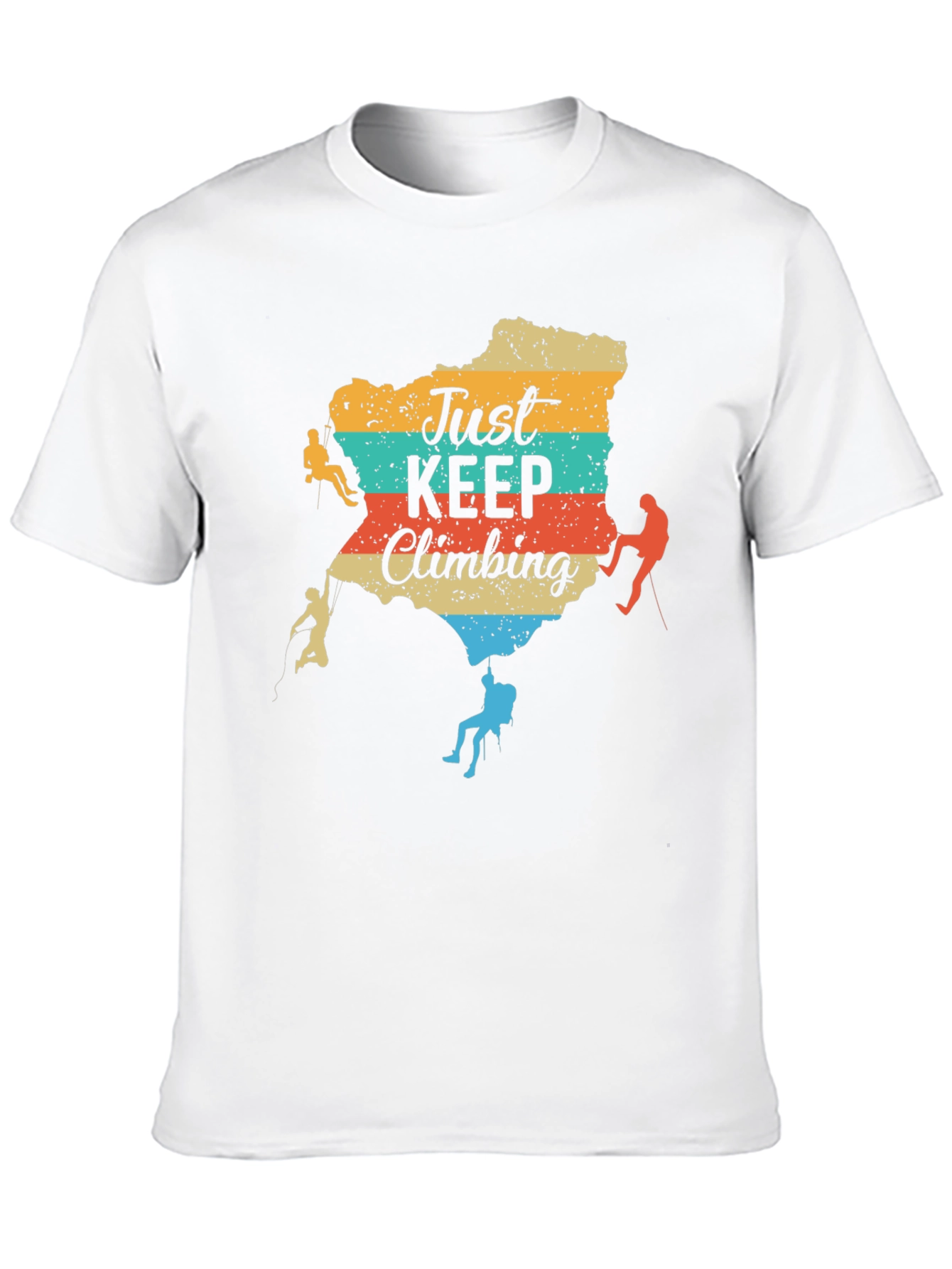 Just Keep Climbing T-Shirt - Adventure Tee