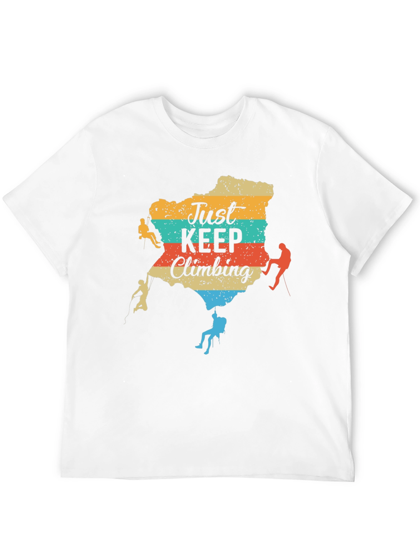 Just Keep Climbing T-Shirt - Adventure Tee