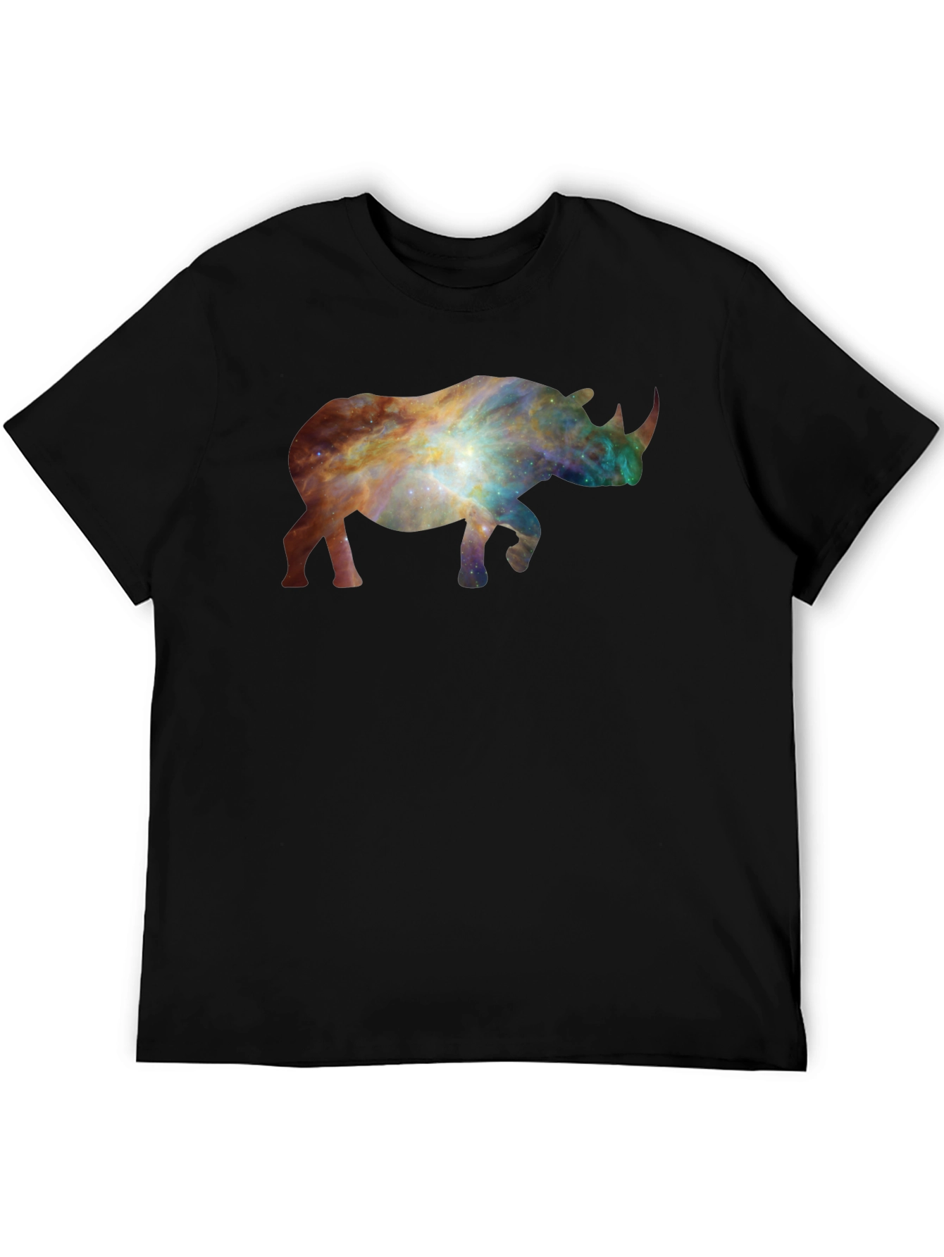 Galaxy Rhino Graphic Tee - Unique & Stylish