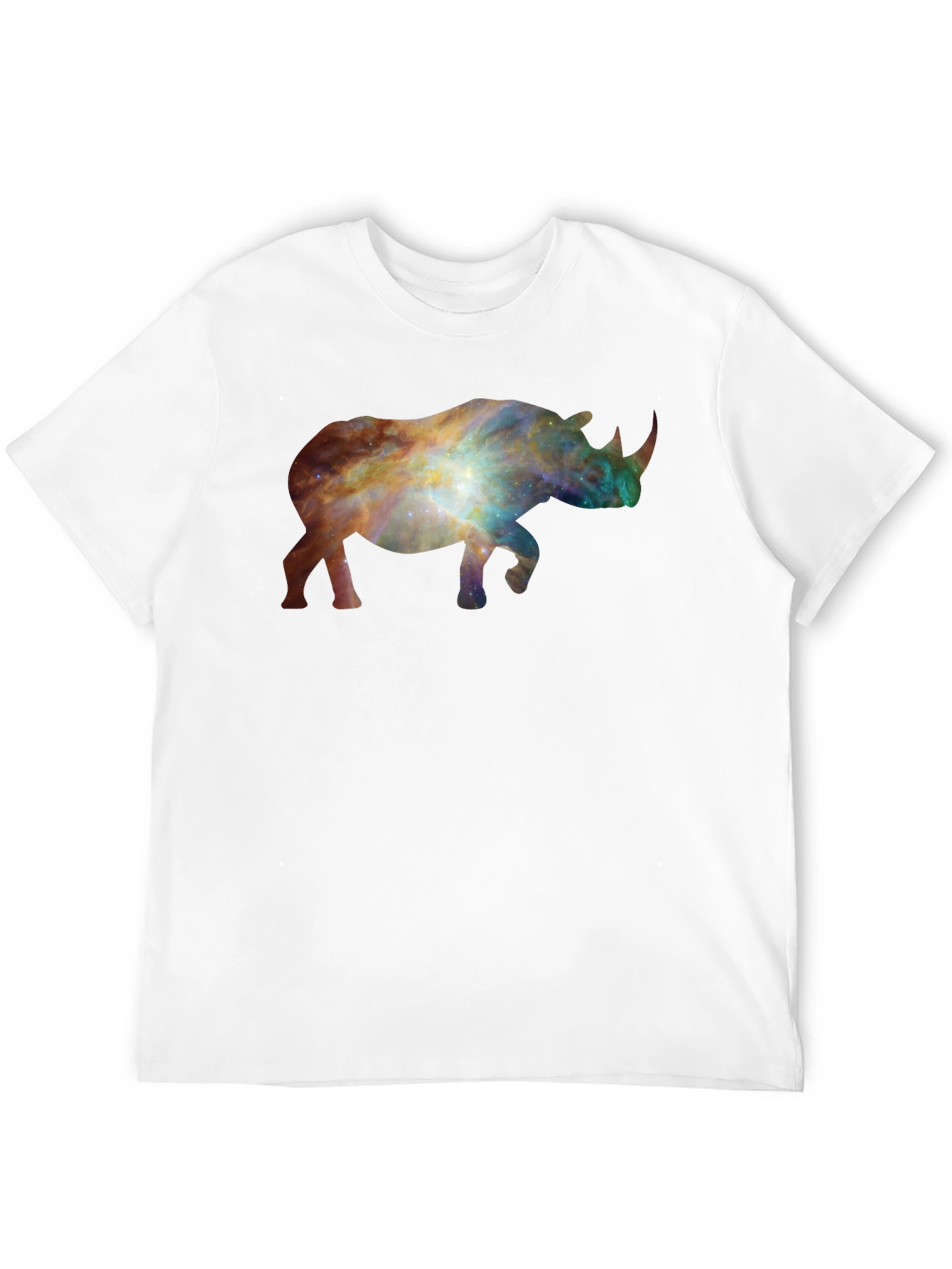 Galaxy Rhino Graphic Tee - Unique & Stylish