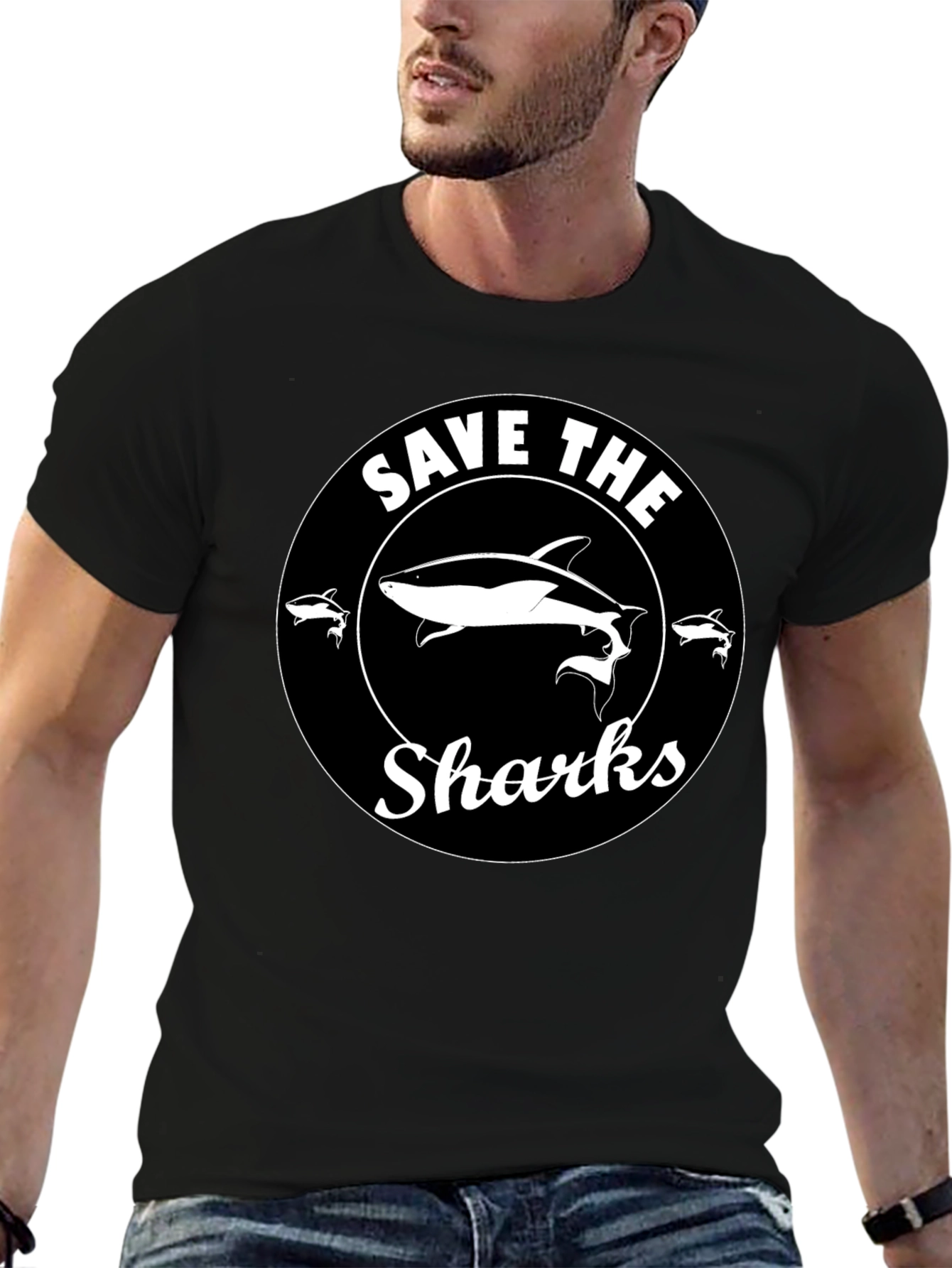 Save the Sharks Graphic Tee