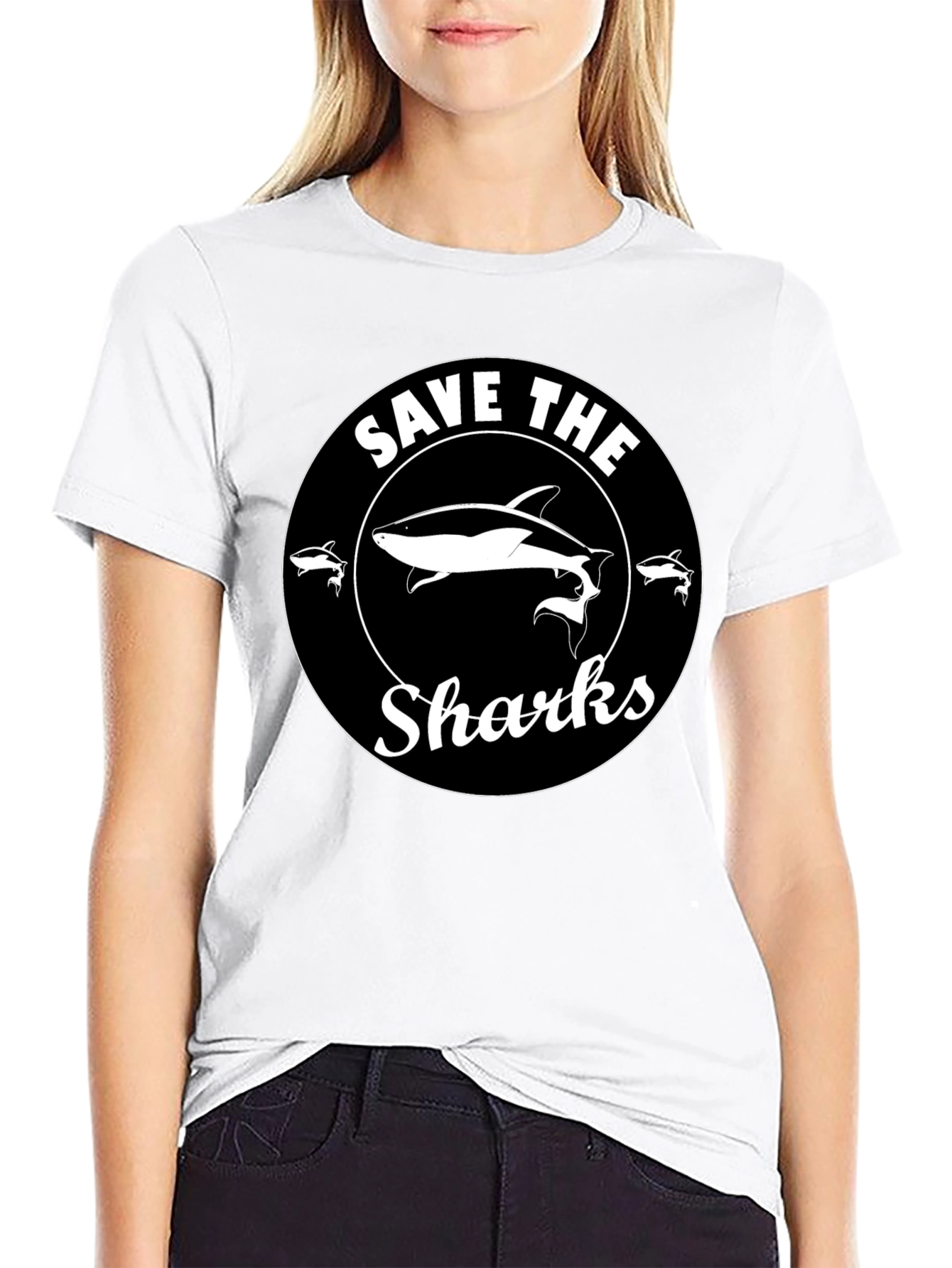 Save the Sharks Graphic Tee