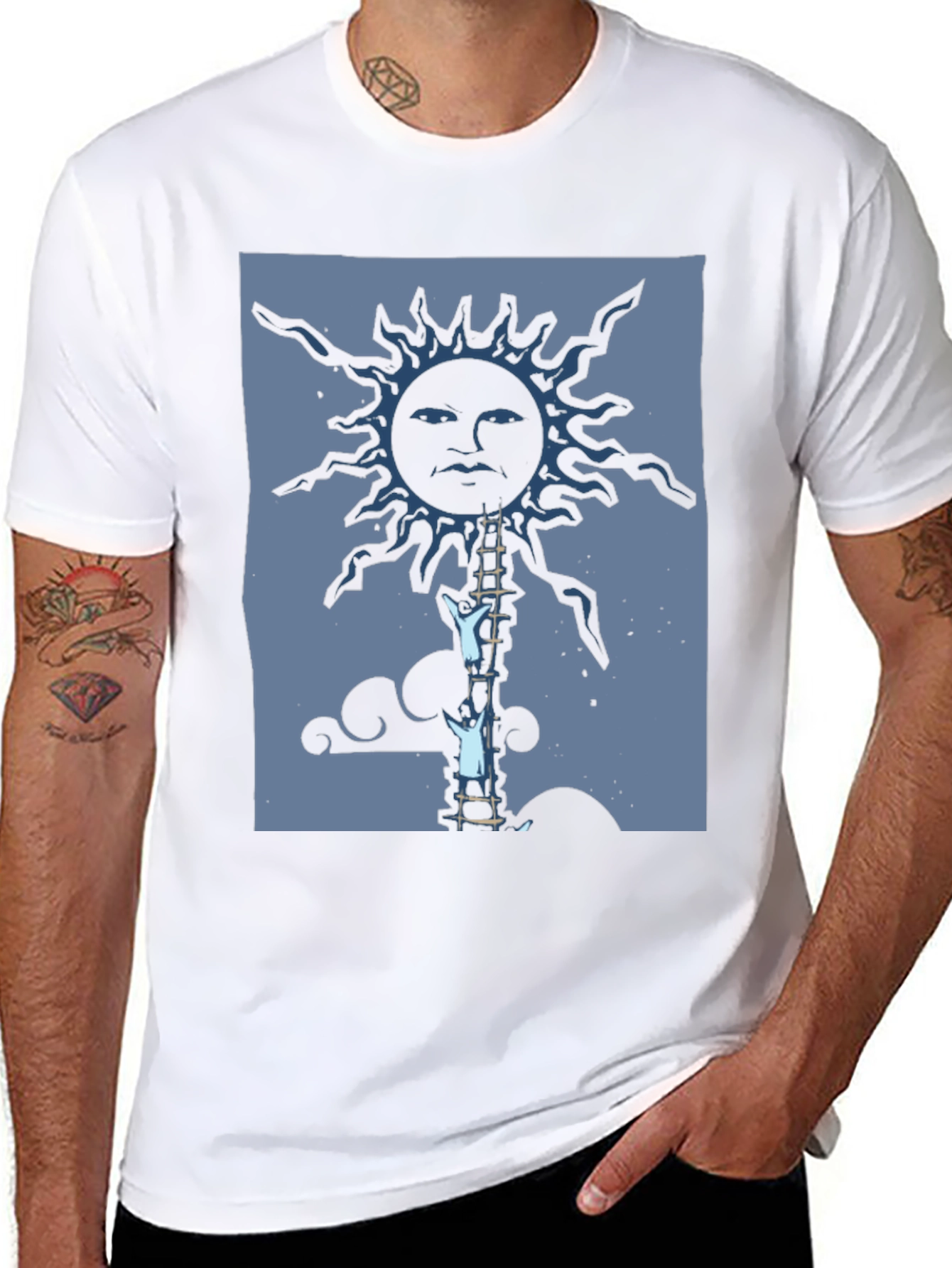 Sun Ladder Graphic T-Shirt