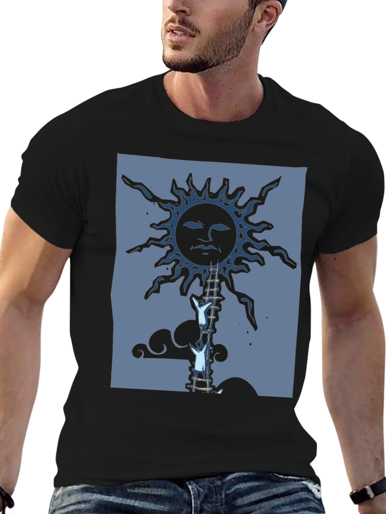 Sun Ladder Graphic T-Shirt