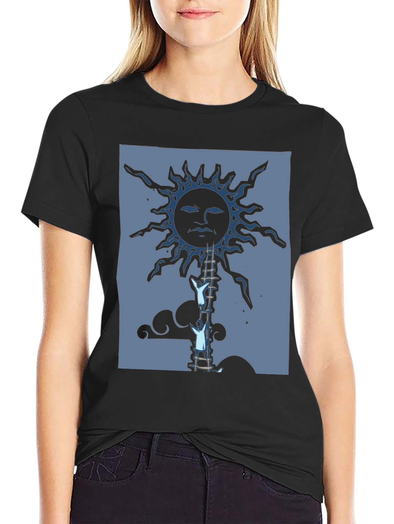 Sun Ladder Graphic T-Shirt