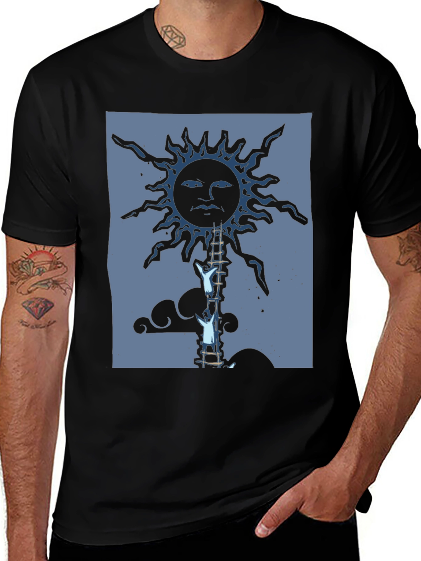 Sun Ladder Graphic T-Shirt