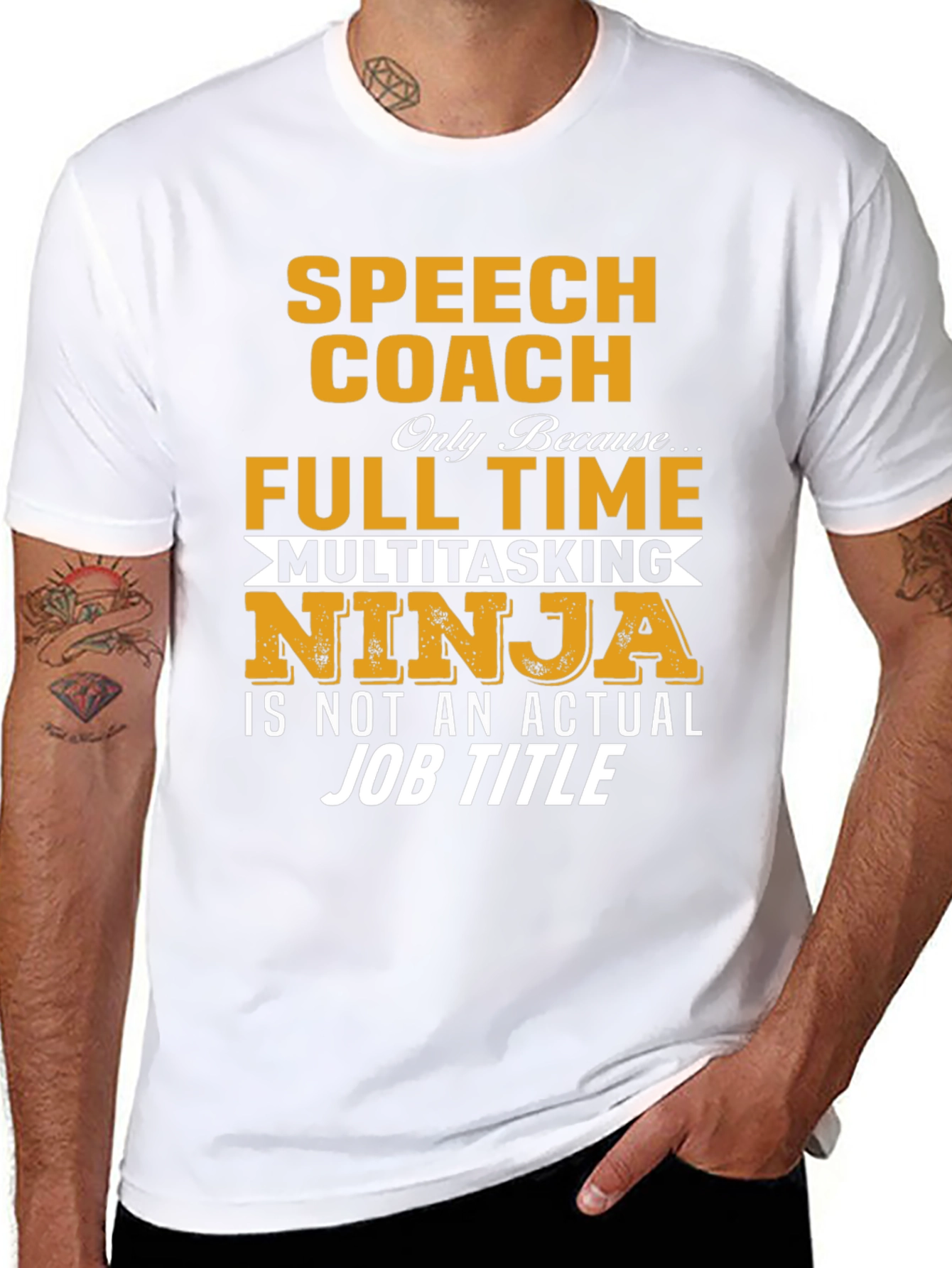 Speech Coach Multitasking Ninja T-Shirt