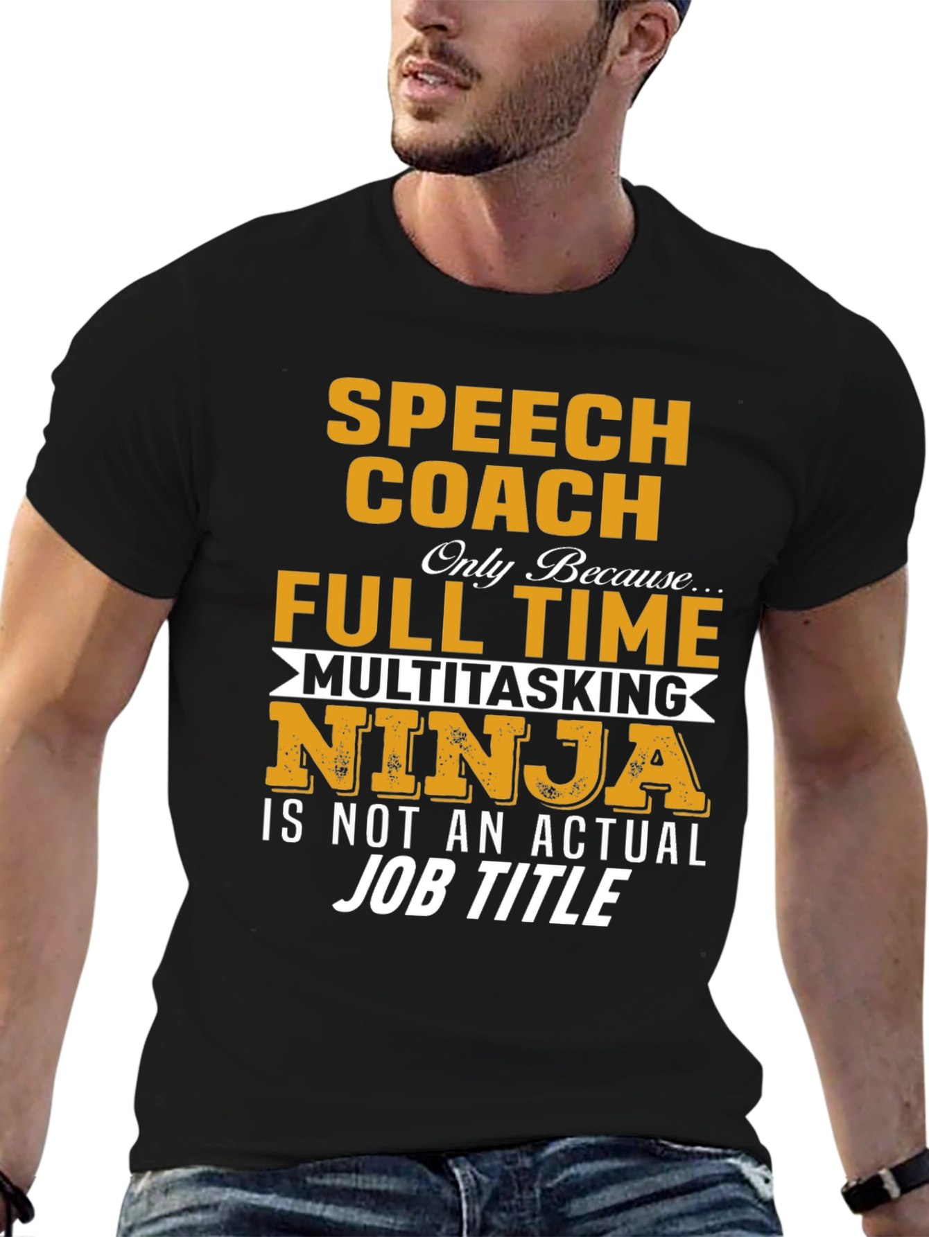 Speech Coach Multitasking Ninja T-Shirt