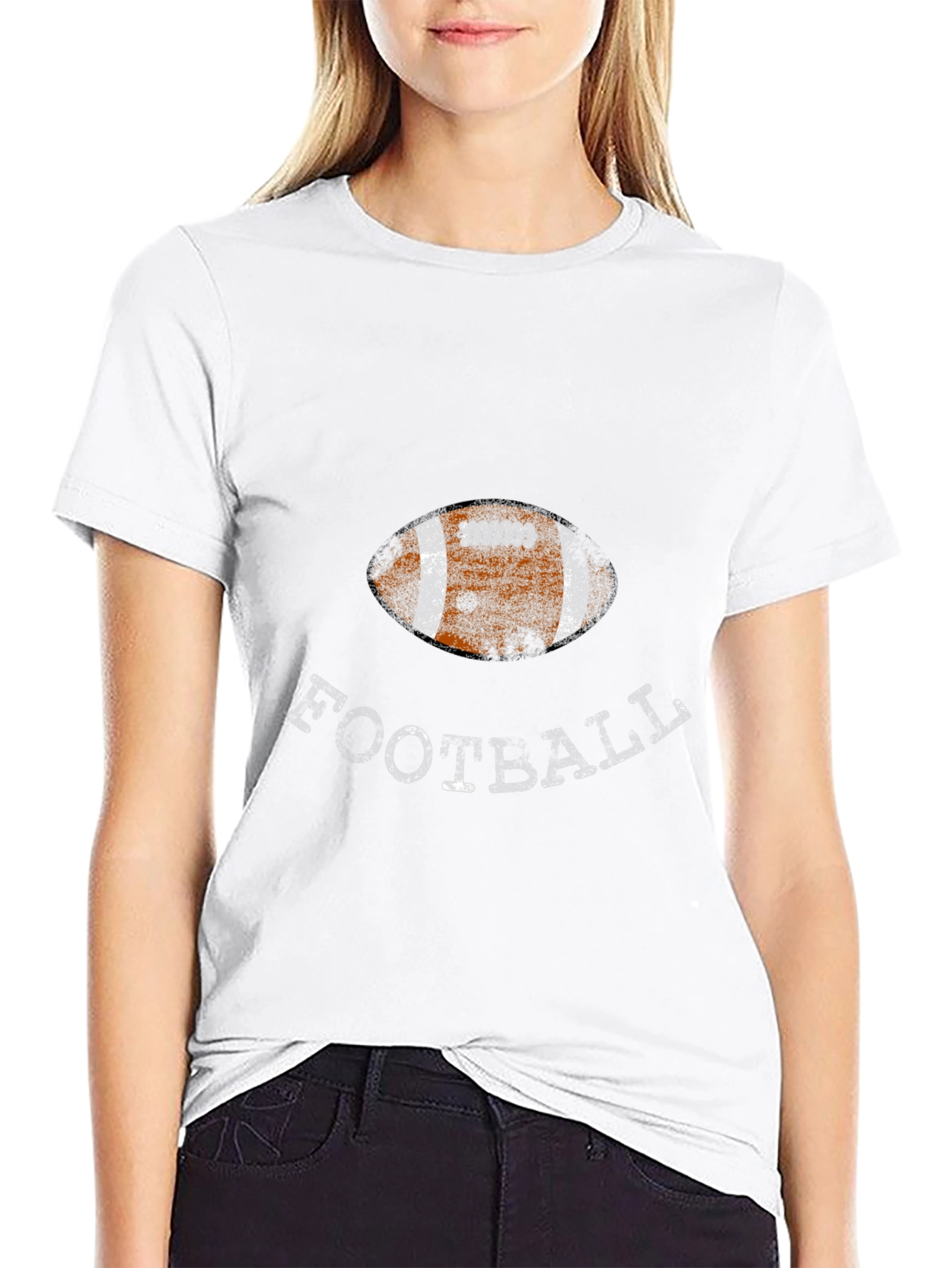 Football Graphic Tee - Classic Sportswear