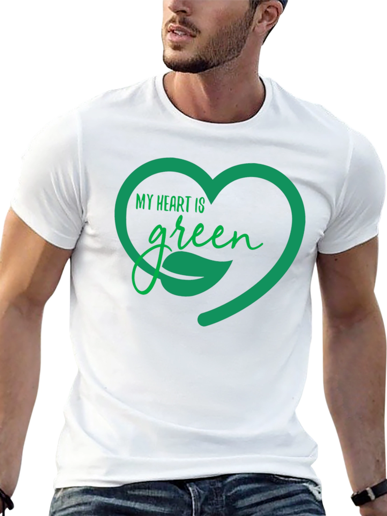 My Heart Is Green T-Shirt