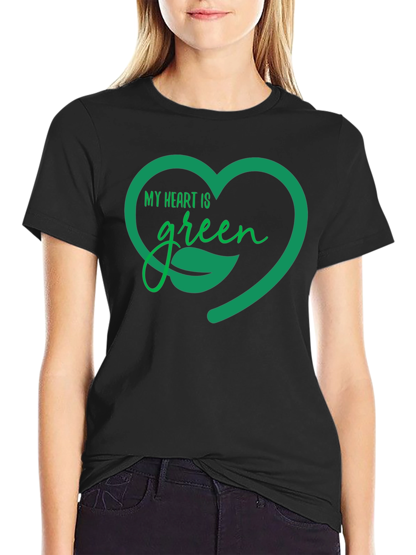 My Heart Is Green T-Shirt