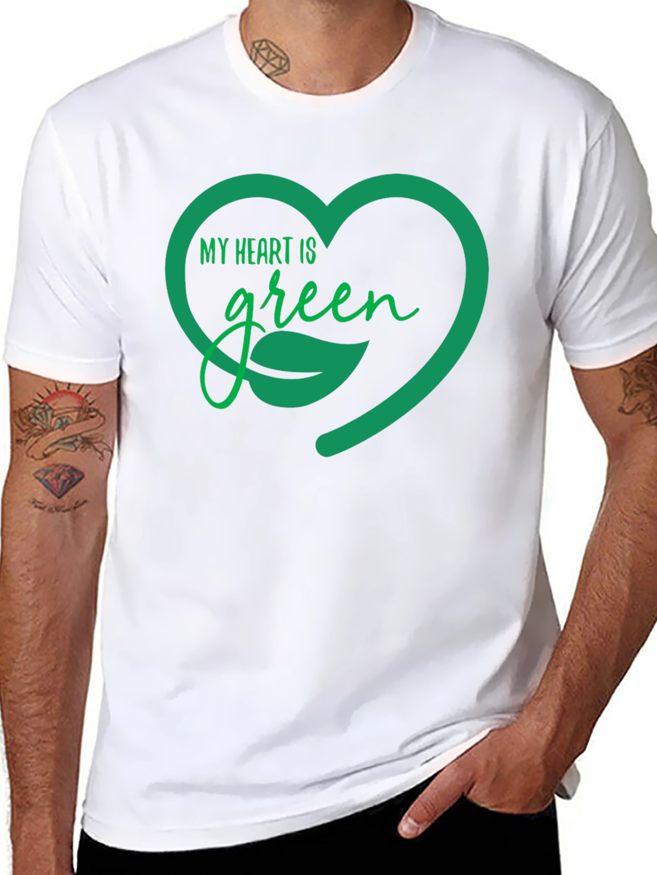 My Heart Is Green T-Shirt