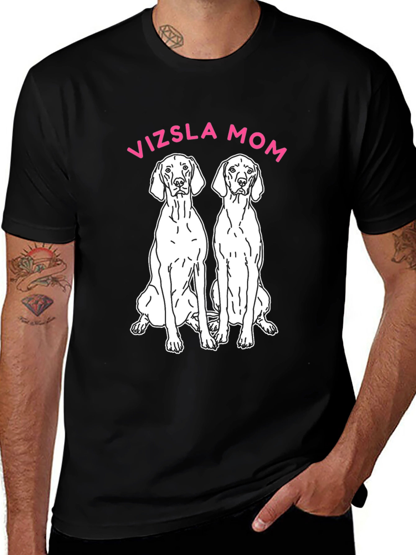 Vizsla Mom T-Shirt Dog Lover Tee