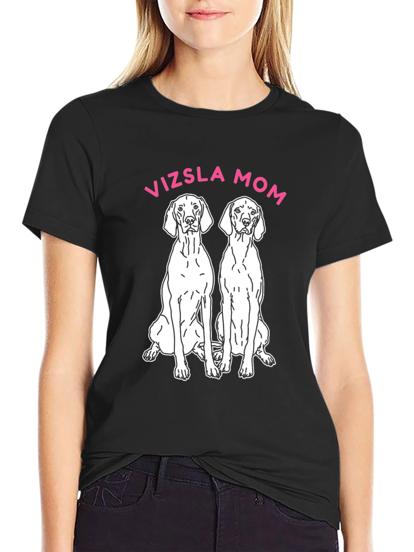 Vizsla Mom T-Shirt Dog Lover Tee