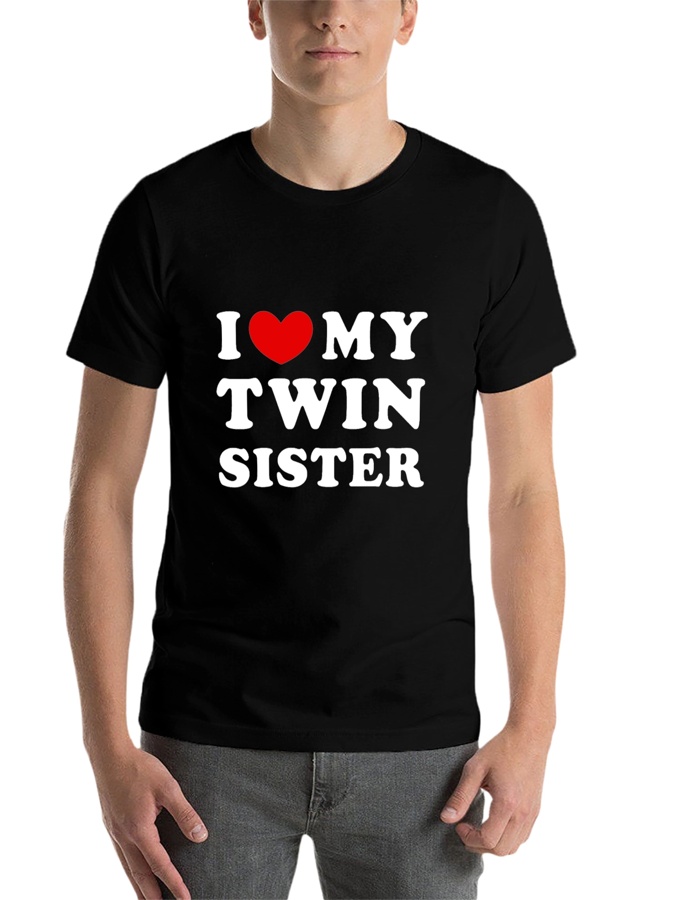 I Love My Twin Sister T-Shirt