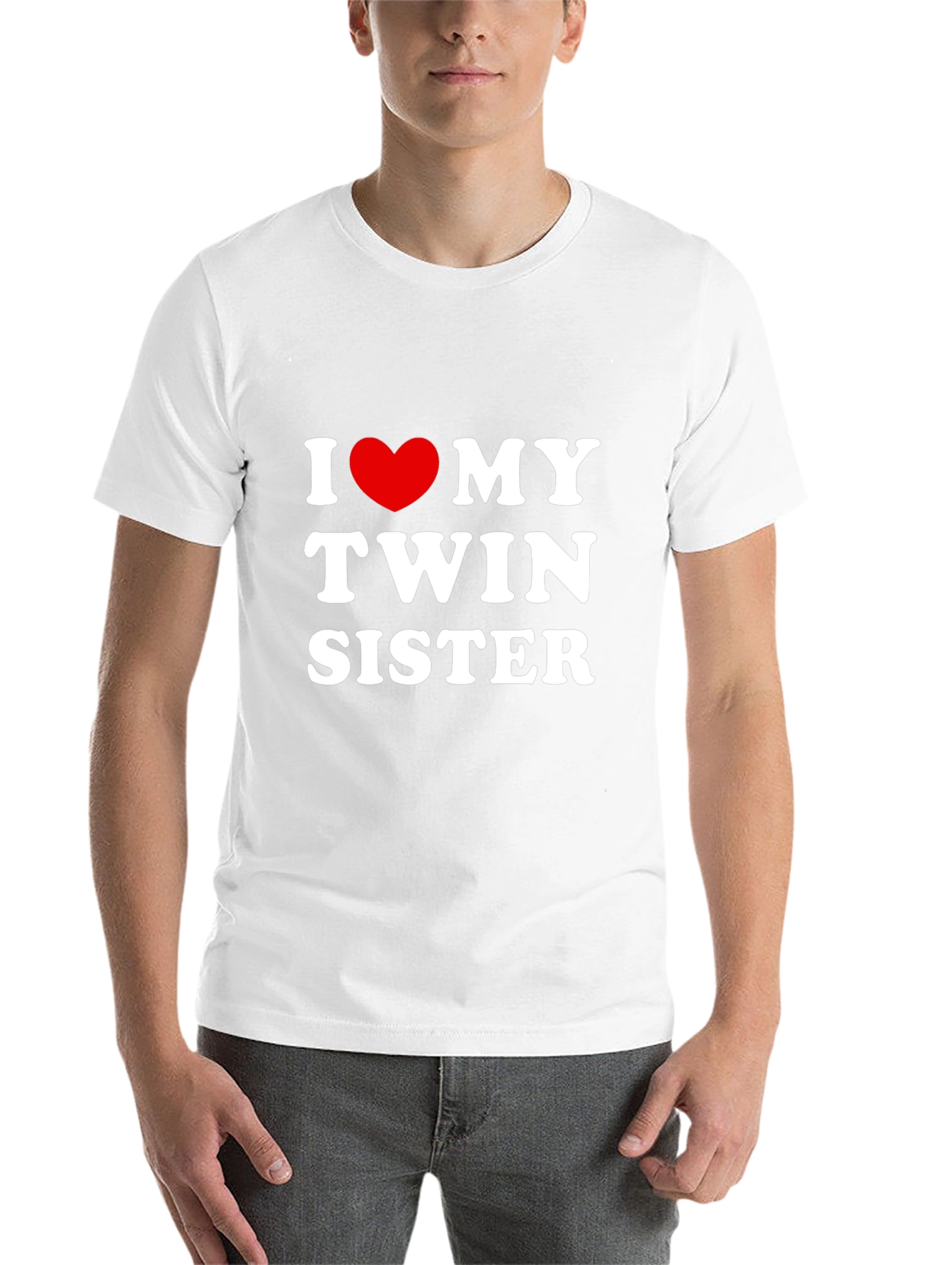 I Love My Twin Sister T-Shirt