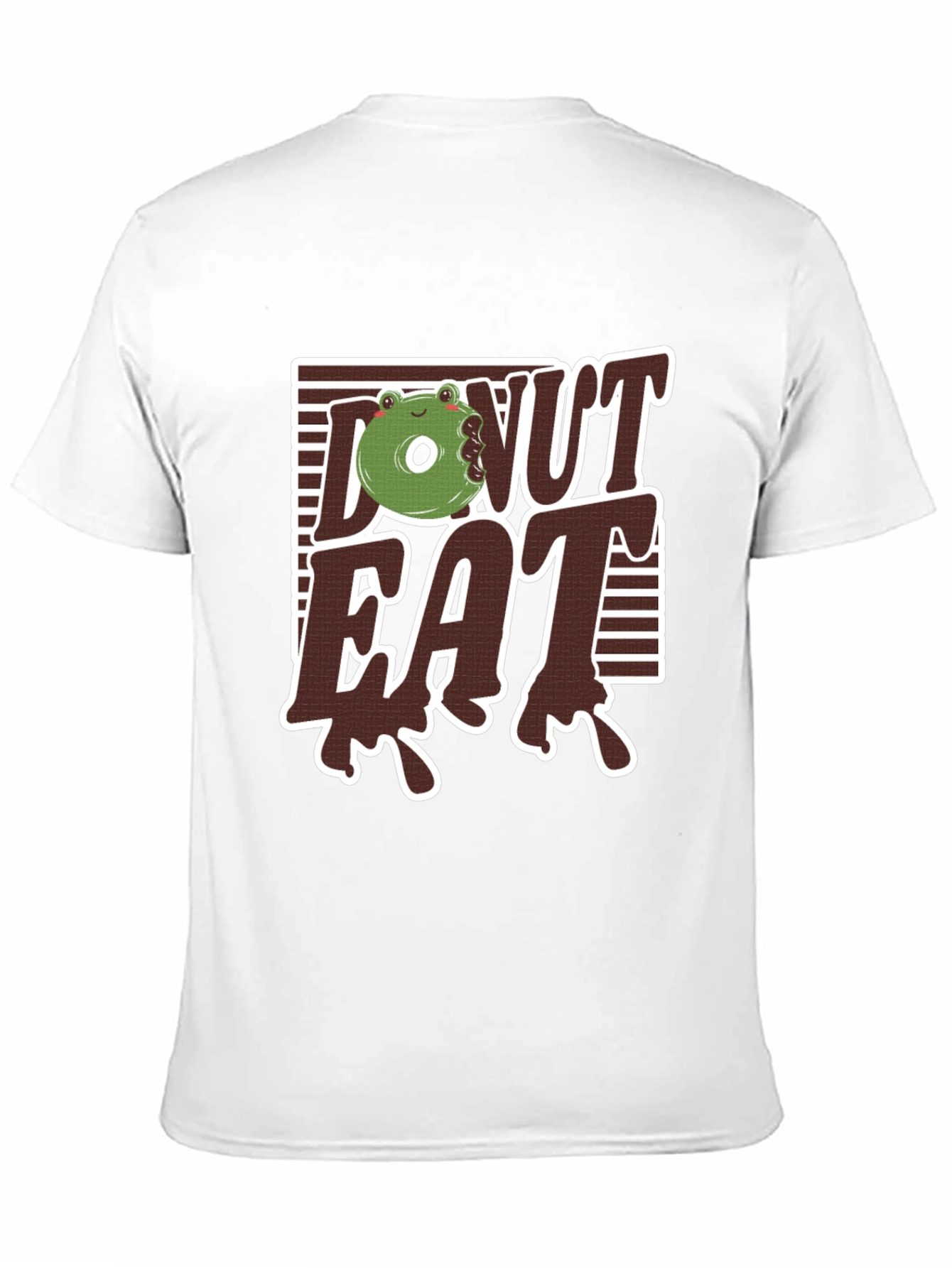 Donut Eat Graphic T-Shirt - Funny Foodie Tee