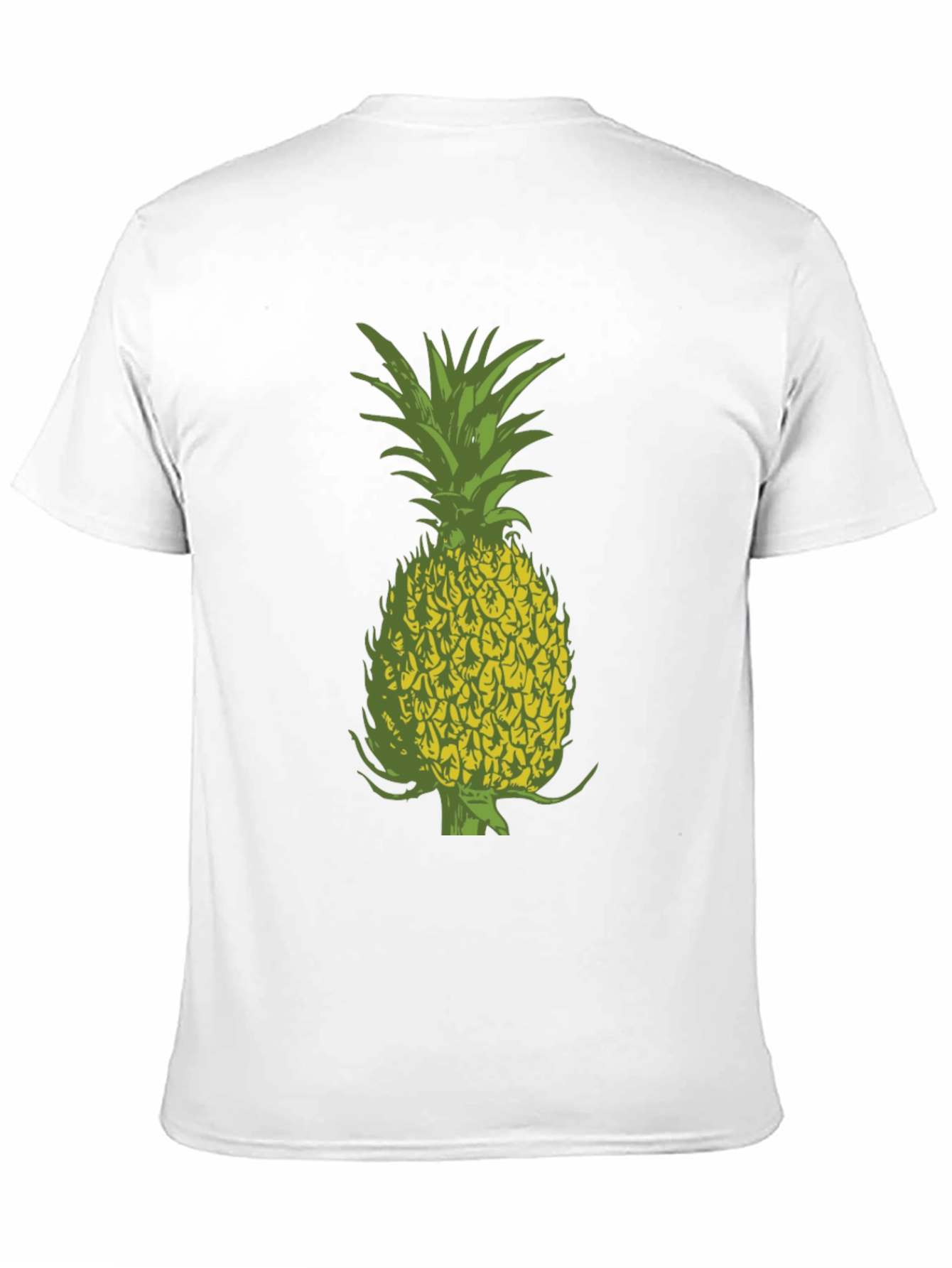 Pineapple Graphic Black Tee
