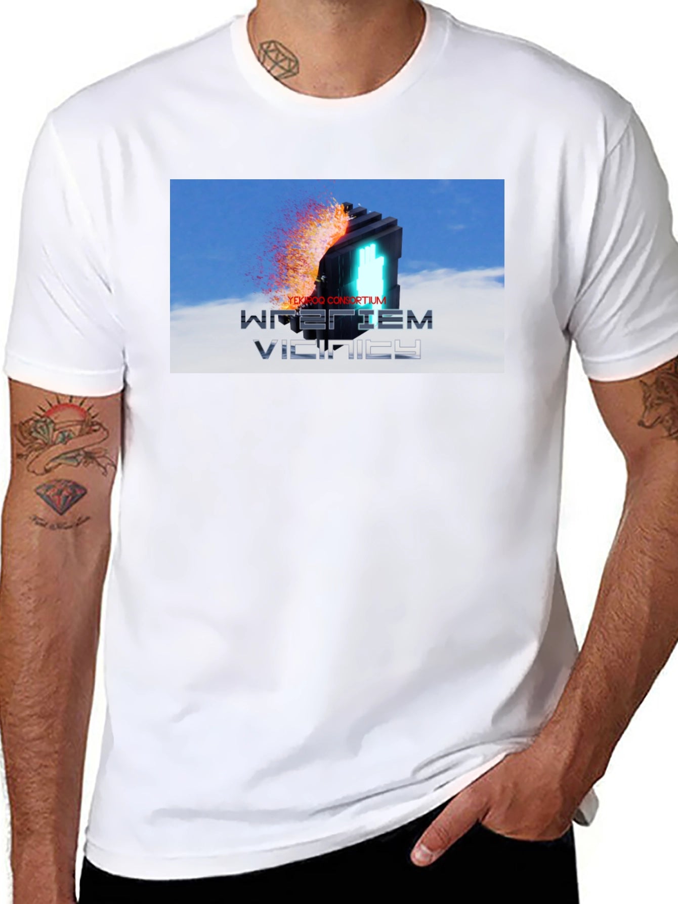 Sci-Fi Cube T-Shirt - Yexood Consortium