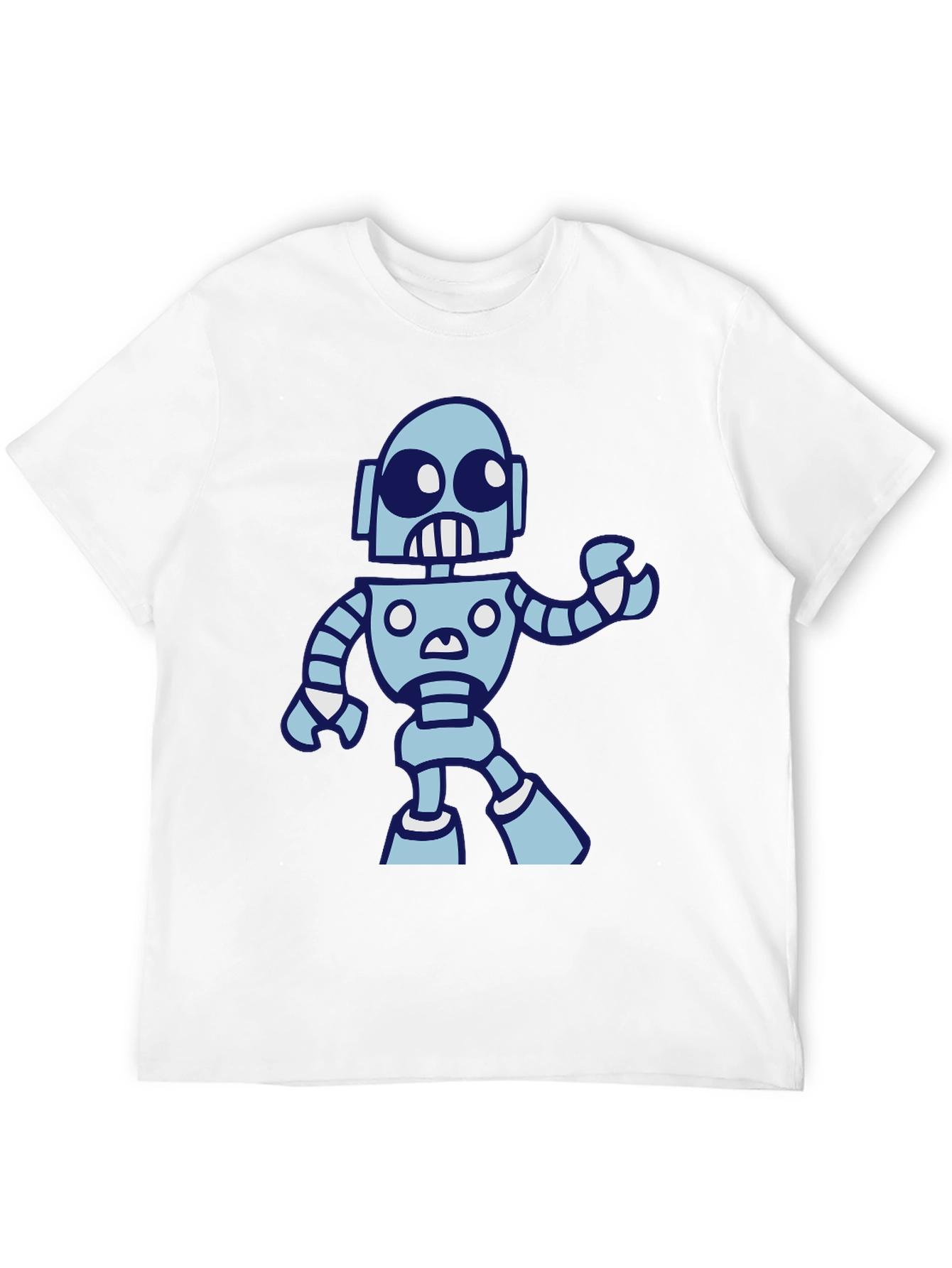 Robot Graphic Black T-Shirt