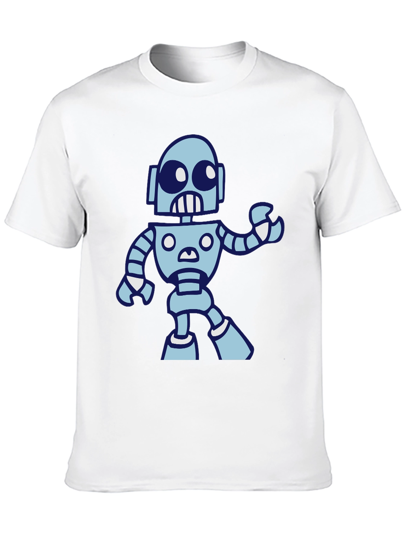 Robot Graphic Black T-Shirt