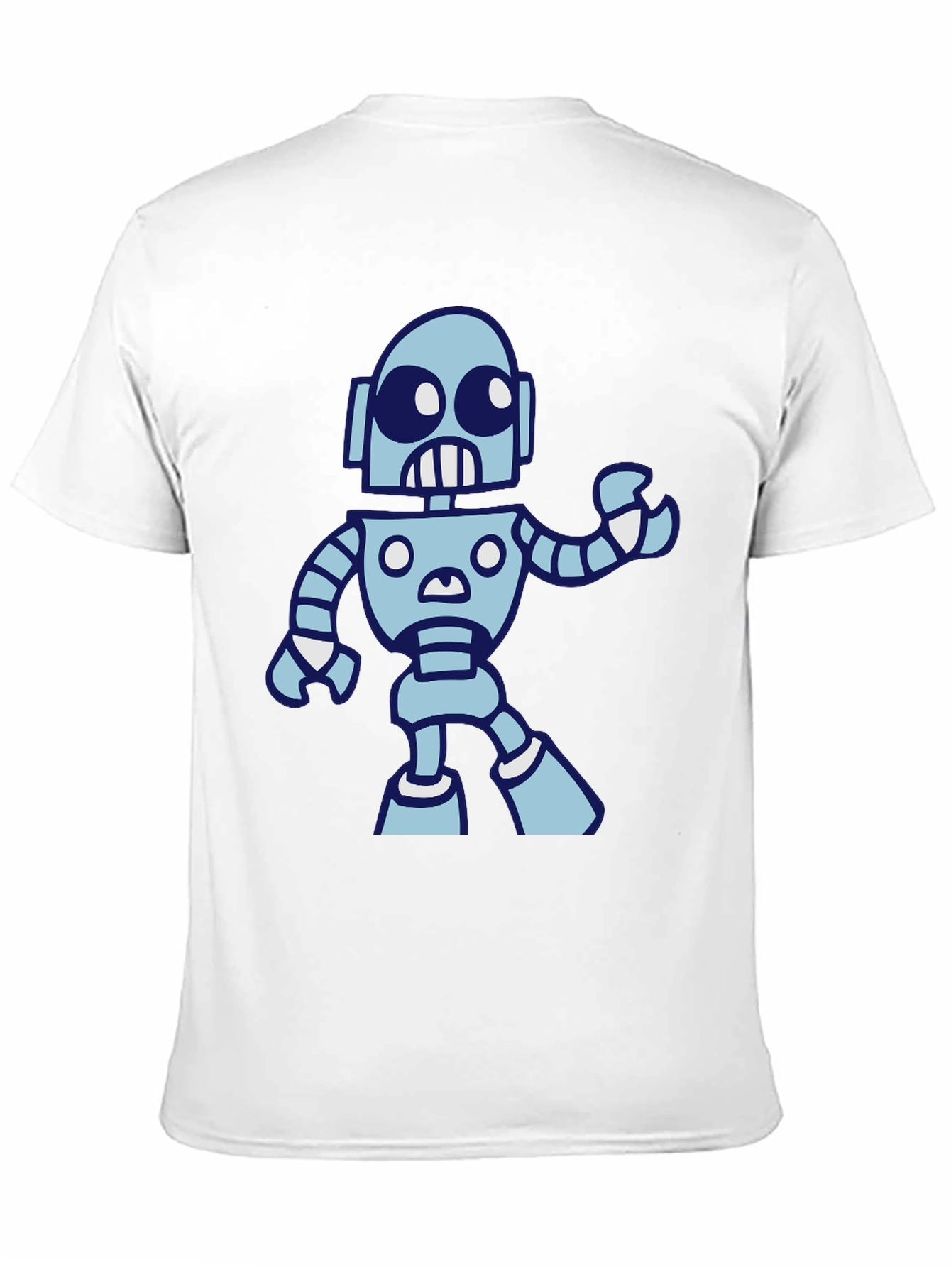Robot Graphic Black T-Shirt