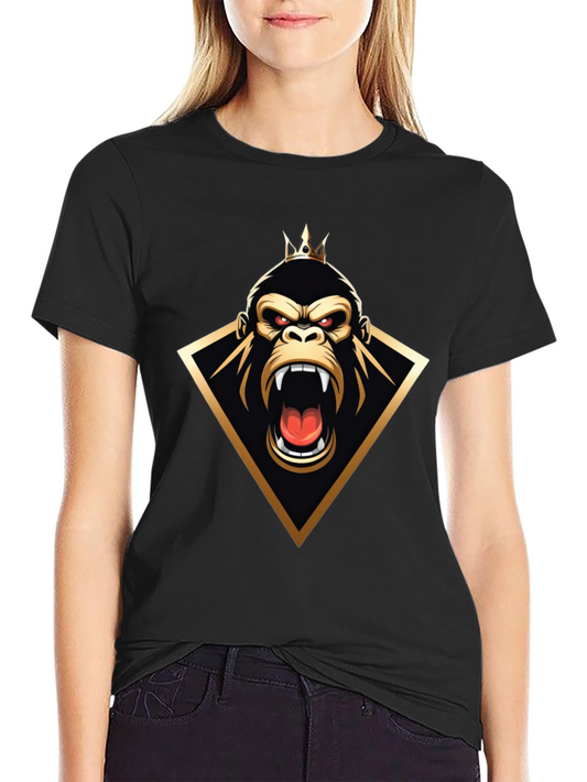 King Gorilla Graphic Tee - Black