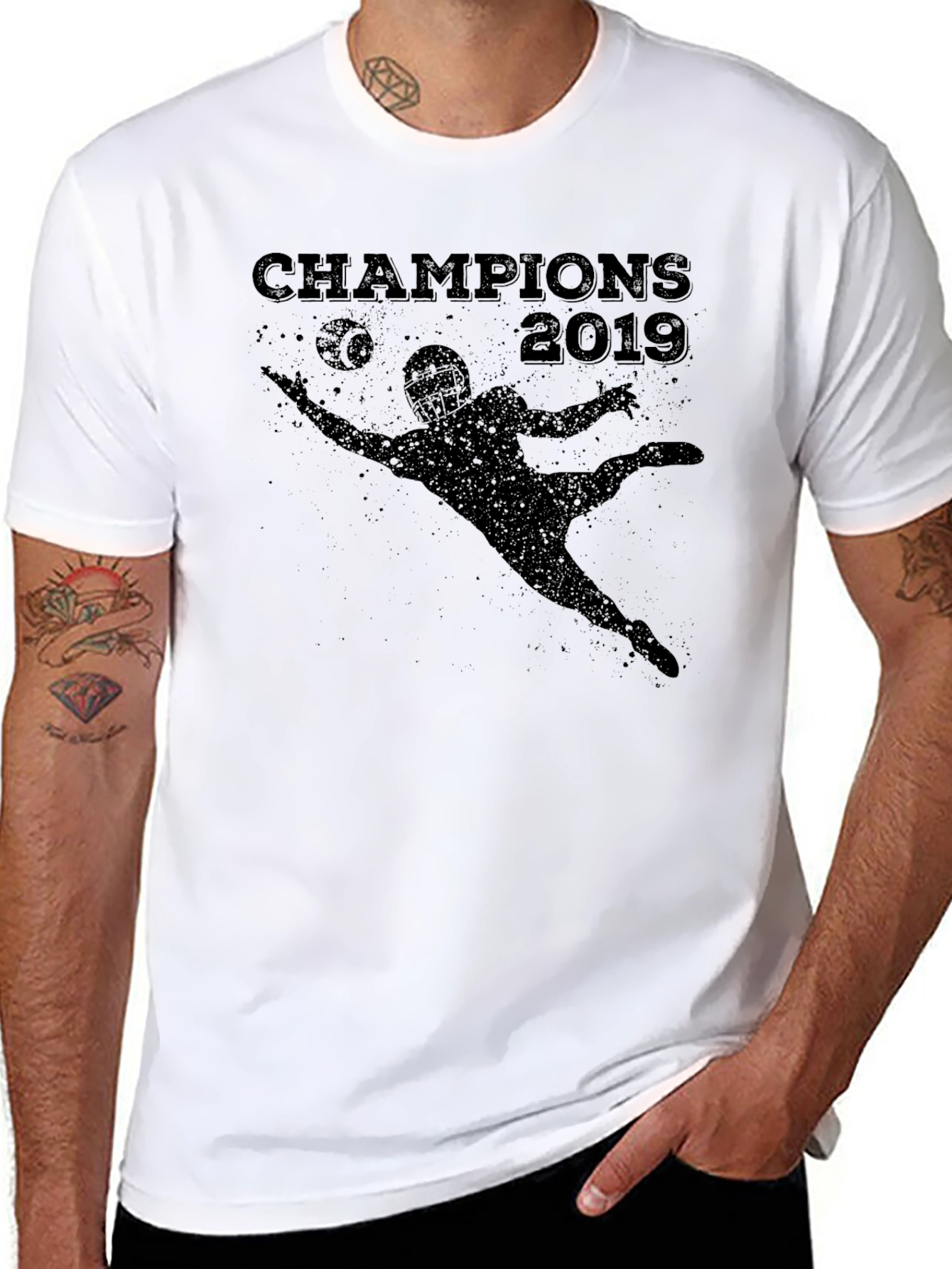 Champions 2019 Football Graphic T-Shirt