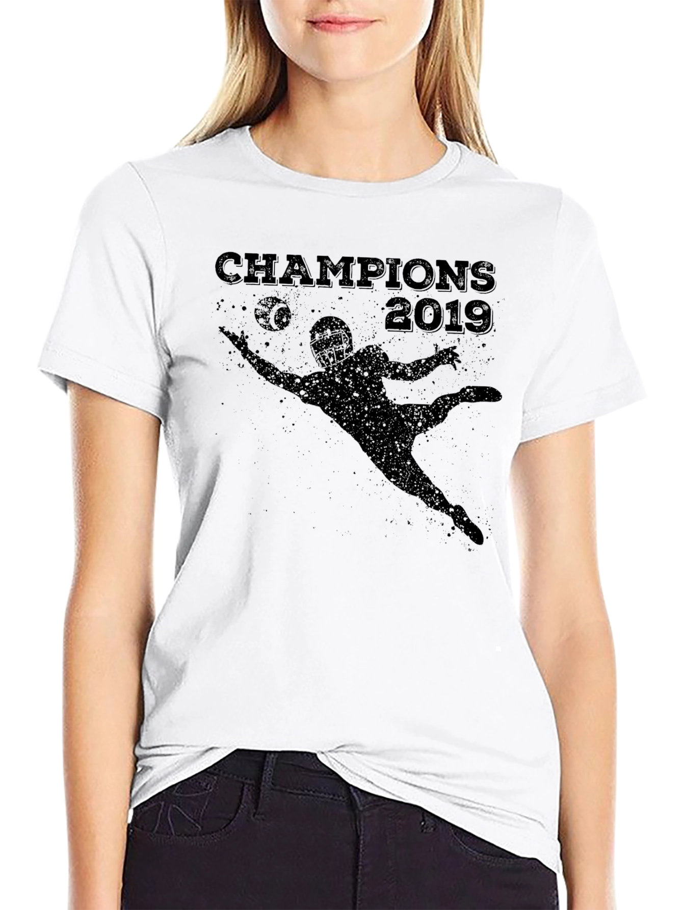 Champions 2019 Football Graphic T-Shirt
