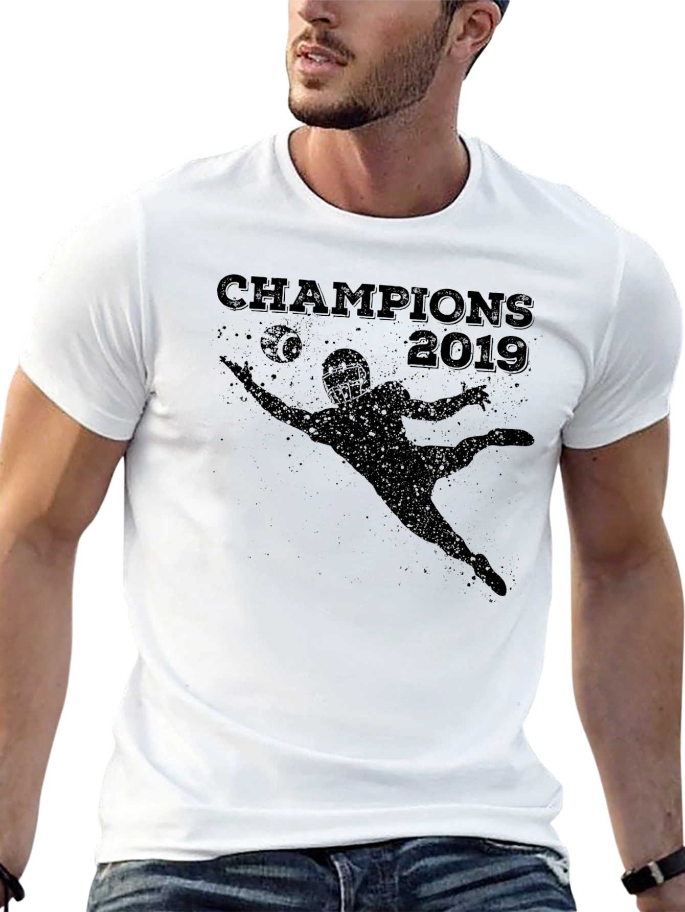 Champions 2019 Football Graphic T-Shirt
