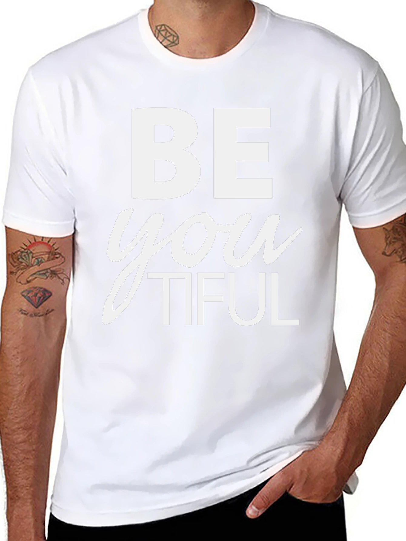 Be You Tiful T-Shirt - Inspiring Graphic Tee