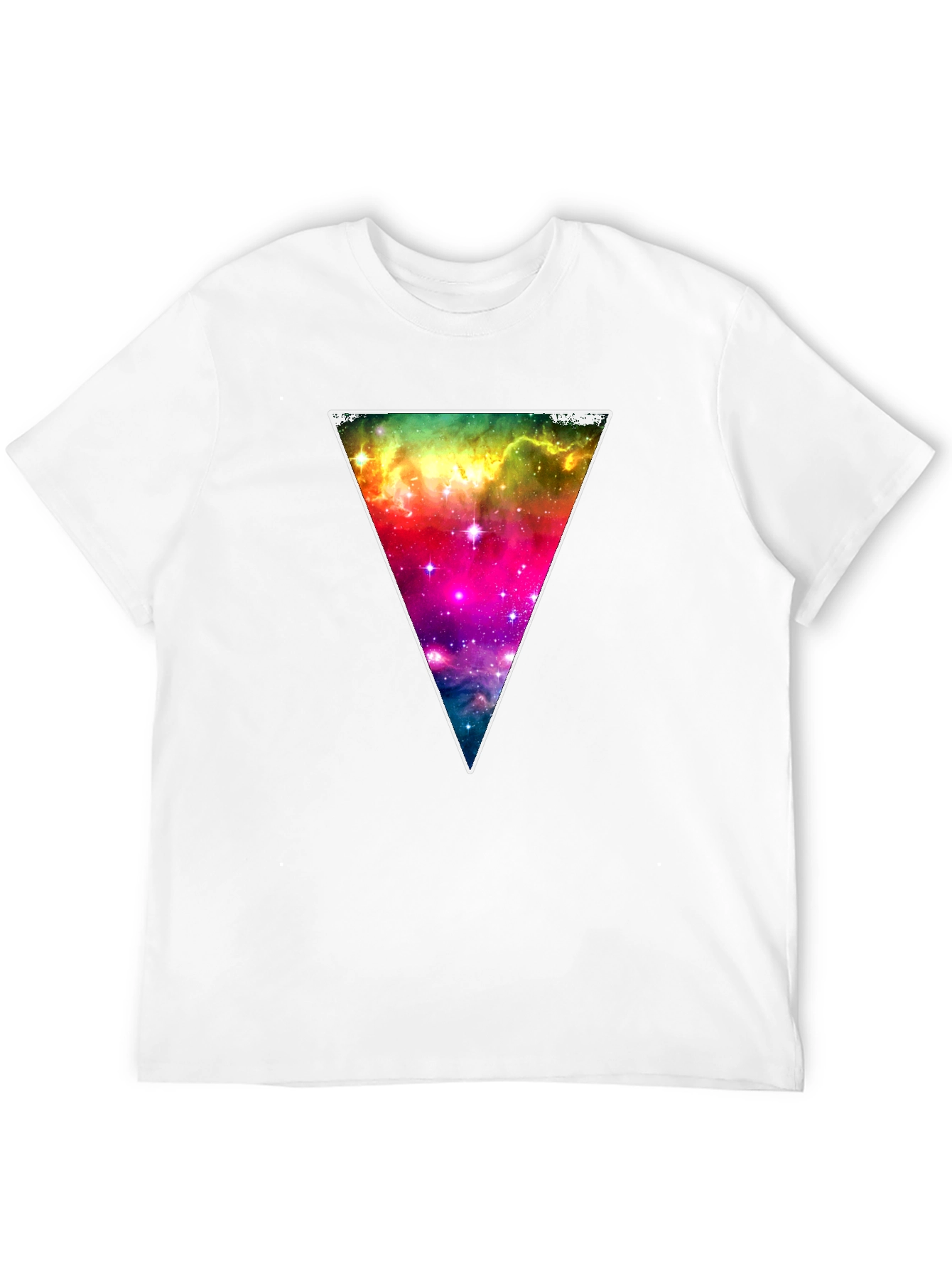Cosmic Triangle Black T-Shirt