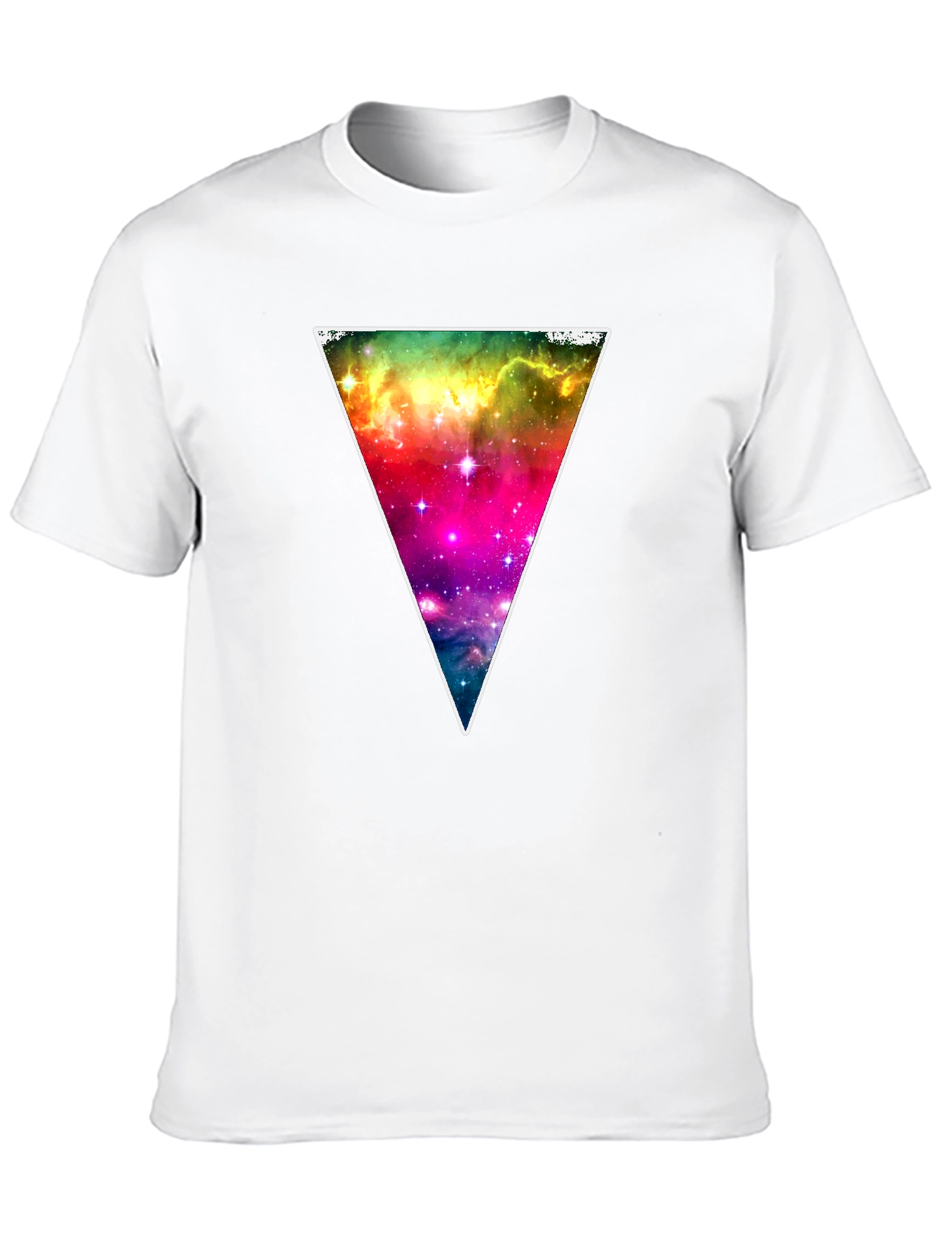 Cosmic Triangle Black T-Shirt