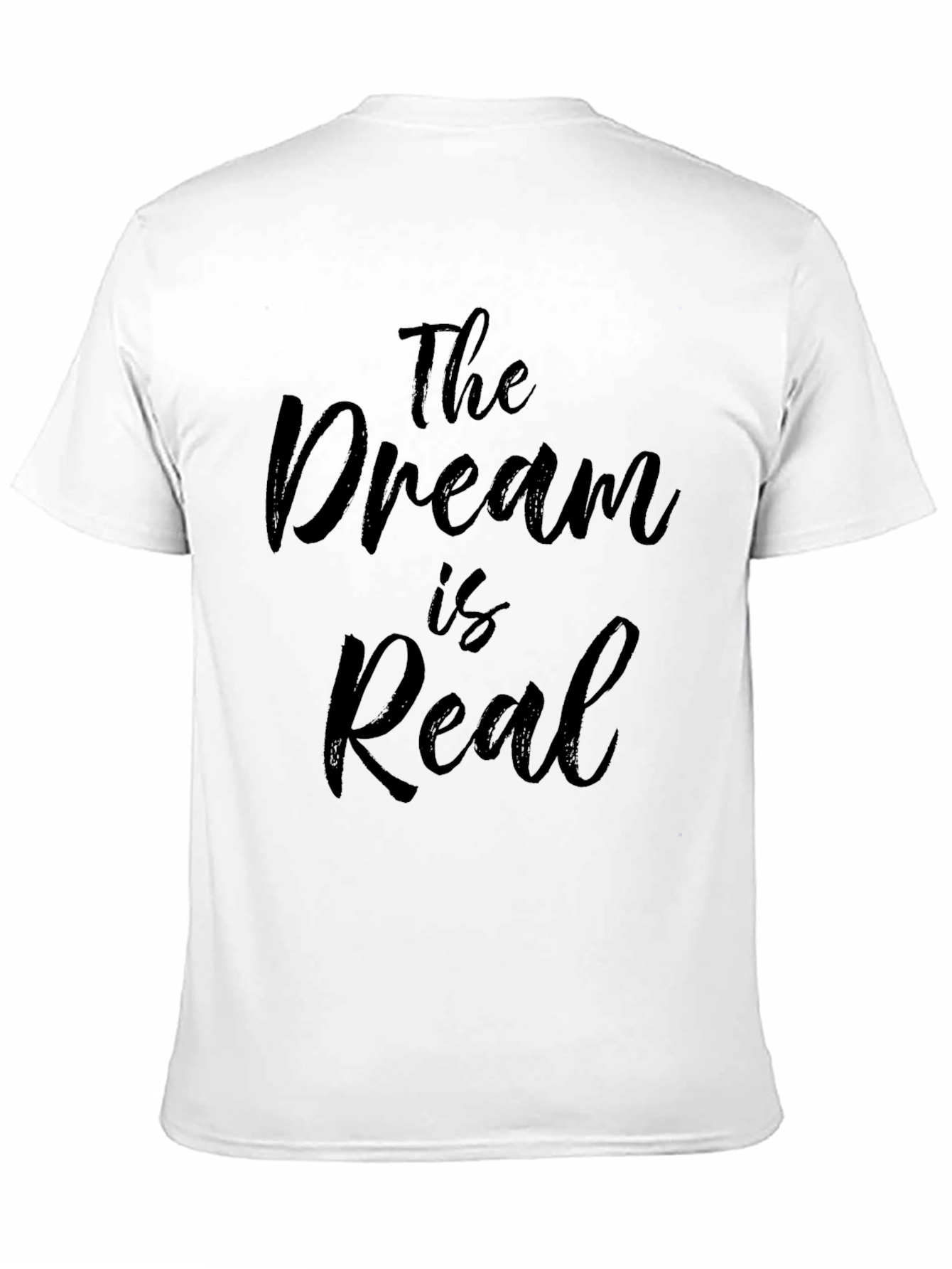 The Dream is Real Black Graphic Tee