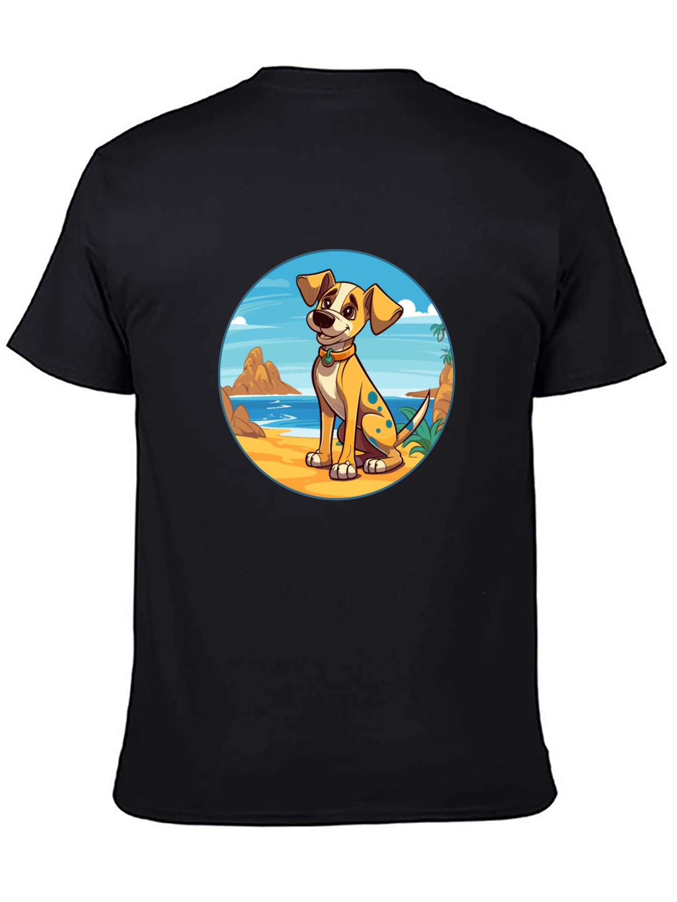 Dog Beach Graphic Tee -  Casual Comfort